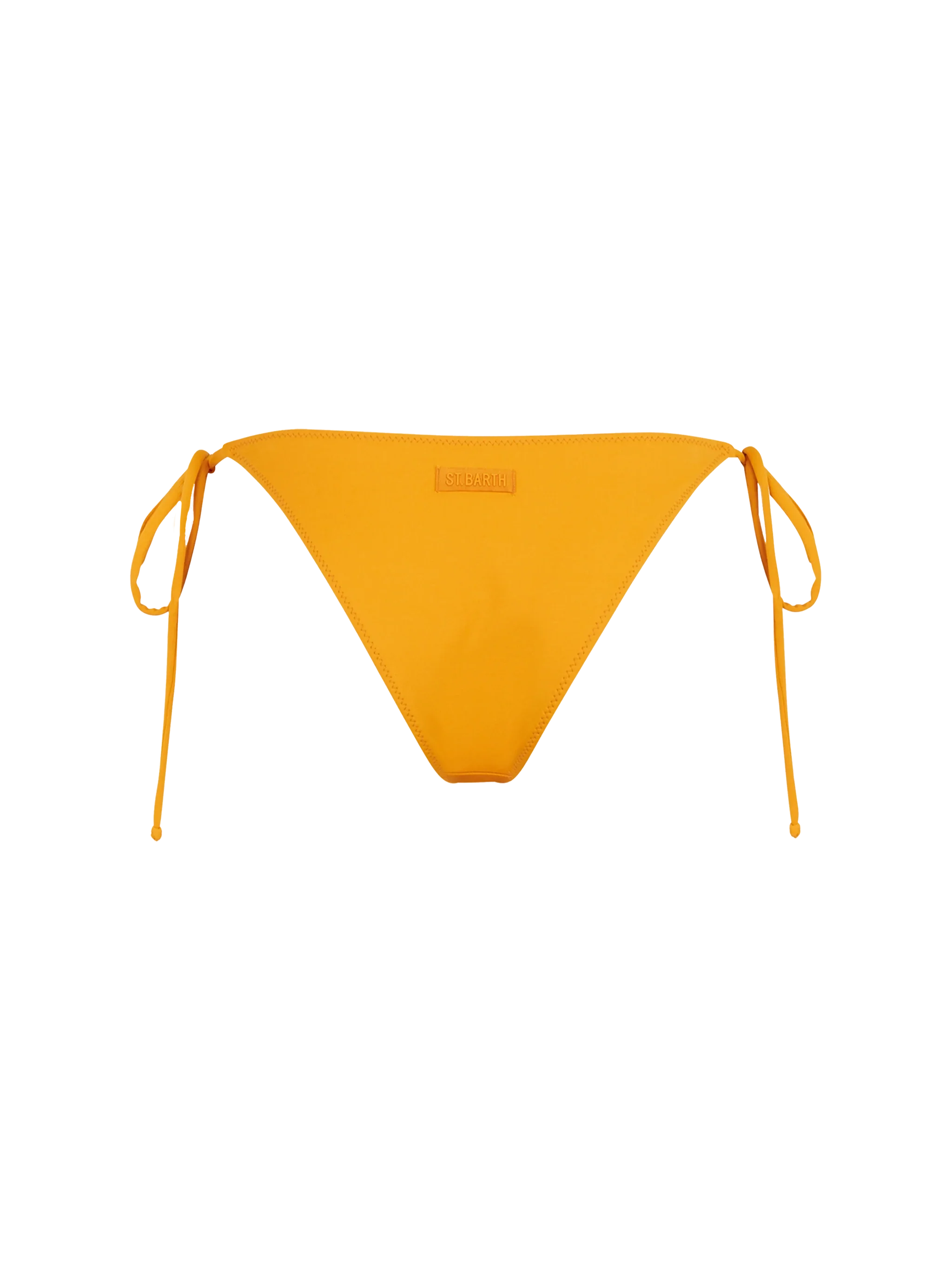 Ochre Marielle Solid Swim Briefs Yellow Bottom