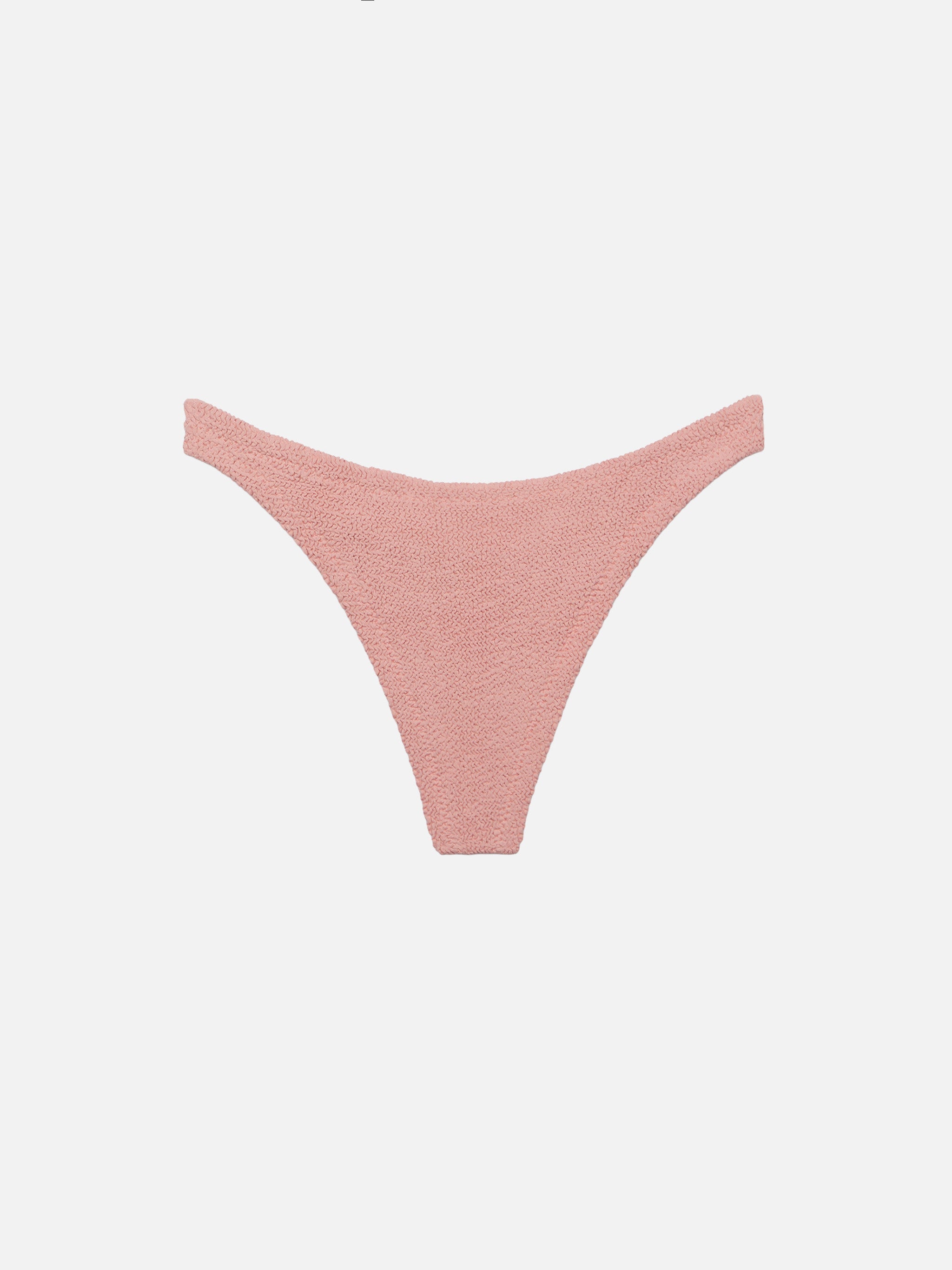Naomi Pink Crinkle Cheeky Swim Briefs Bottom