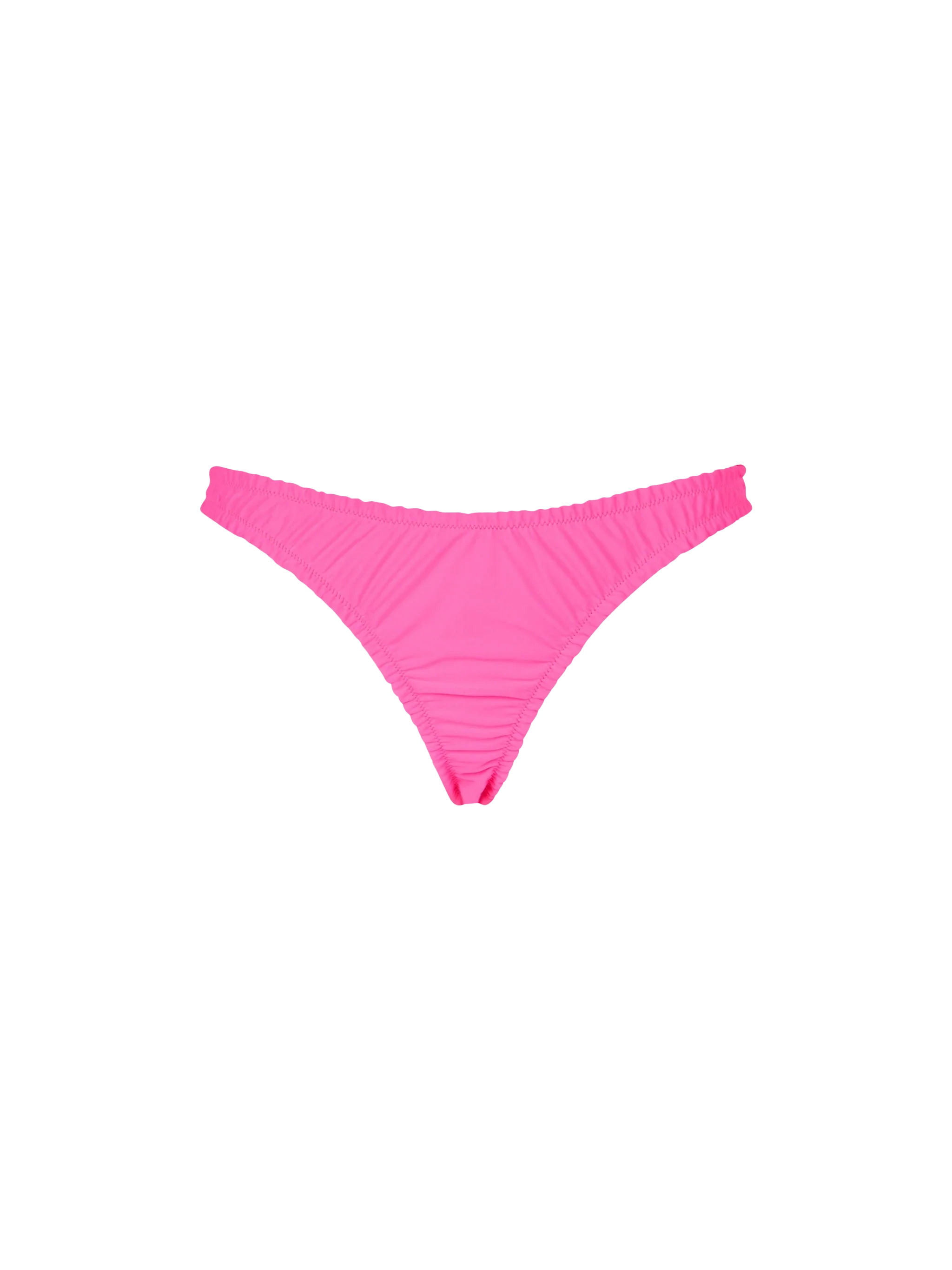 Fluo Pink Nalu Cheekiest Solid Swim Briefs Bottom