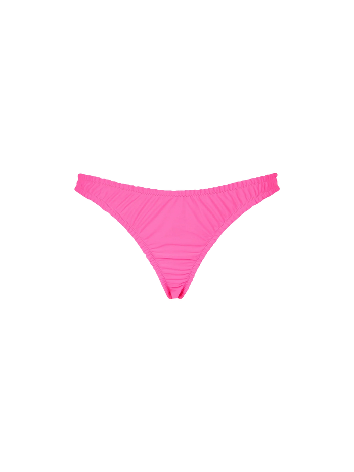 Fluo Pink Nalu Cheekiest Solid Swim Briefs Bottom