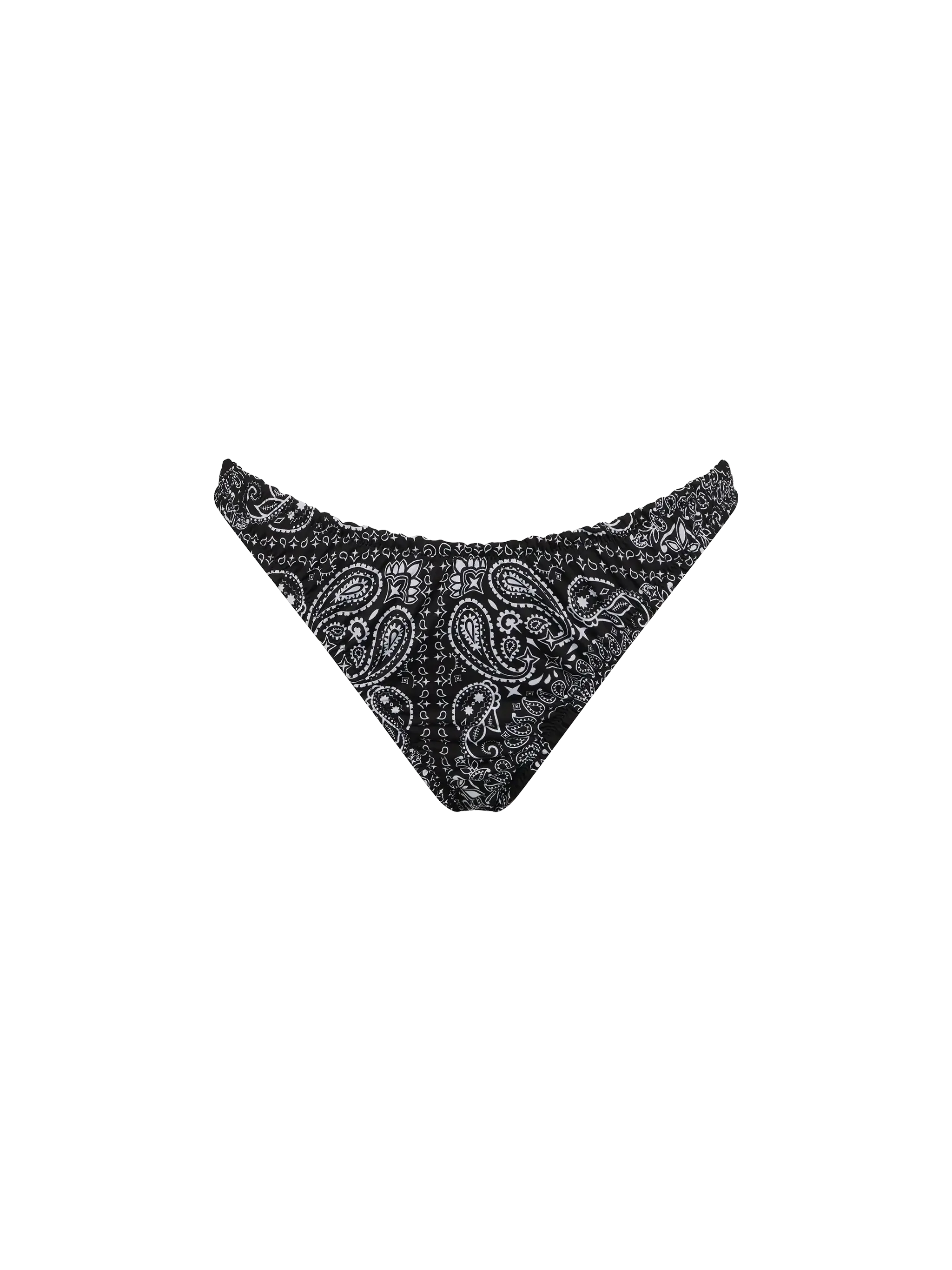 Nalu Cheekiest Swim Briefs With Bandana Print Black Bottom