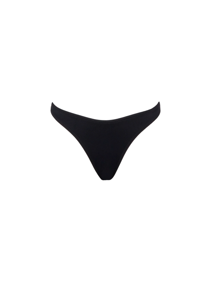 Naomi Black Cheeky Swim Briefs Bottom
