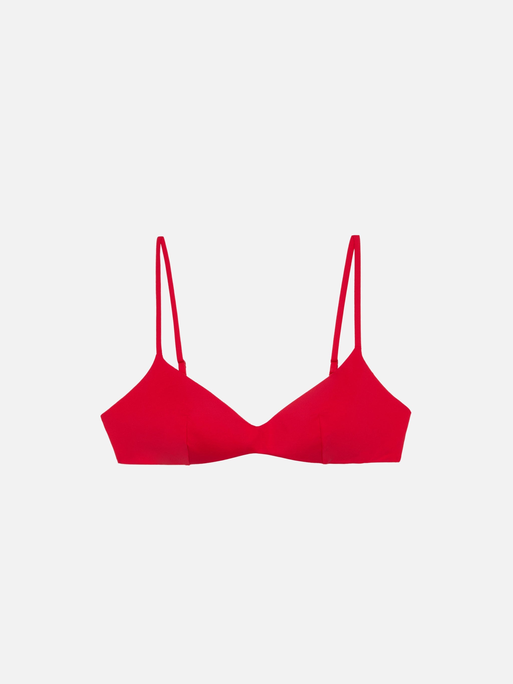 May Red Scoop Bralette Top