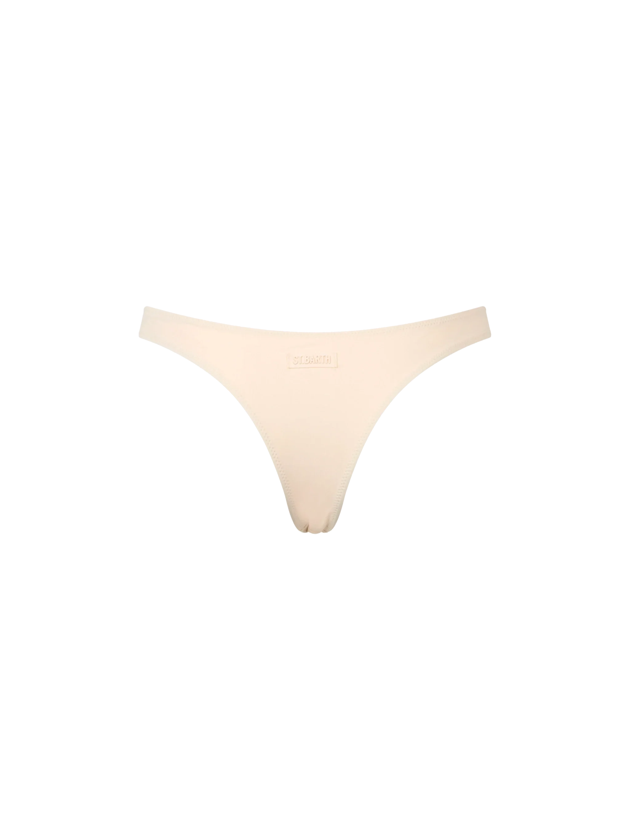 Animalier Rhinestone Naomi Cheeky Swim Briefs White Bottom