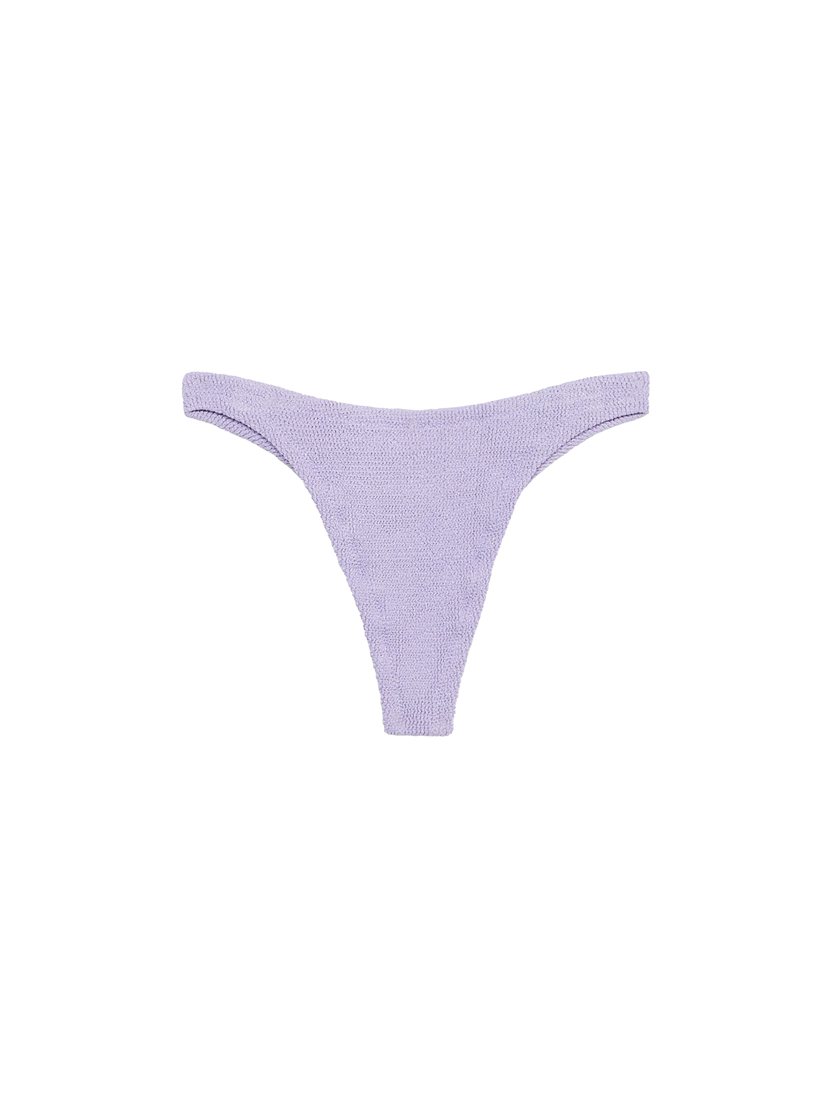 Naomi Lilac Crinkle Cheeky Swim Briefs Pink Bottom