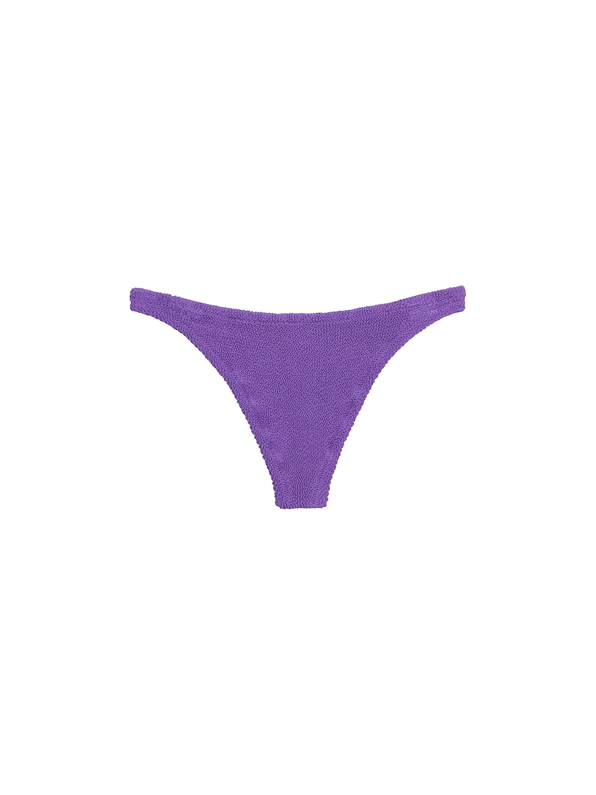 Naomi Purple Crinkle Cheeky Bikini Briefs Pink Bottom
