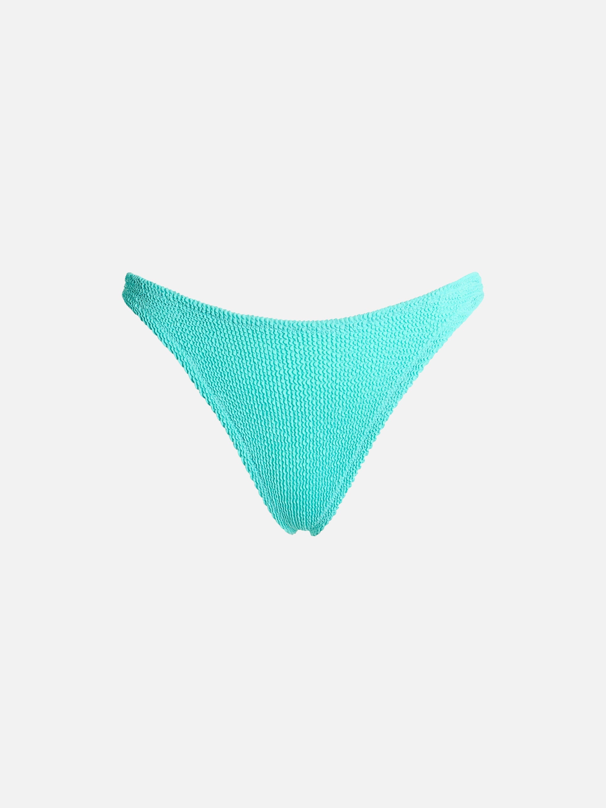 Naomi Water Green Crinkle Swim Briefs Bottom