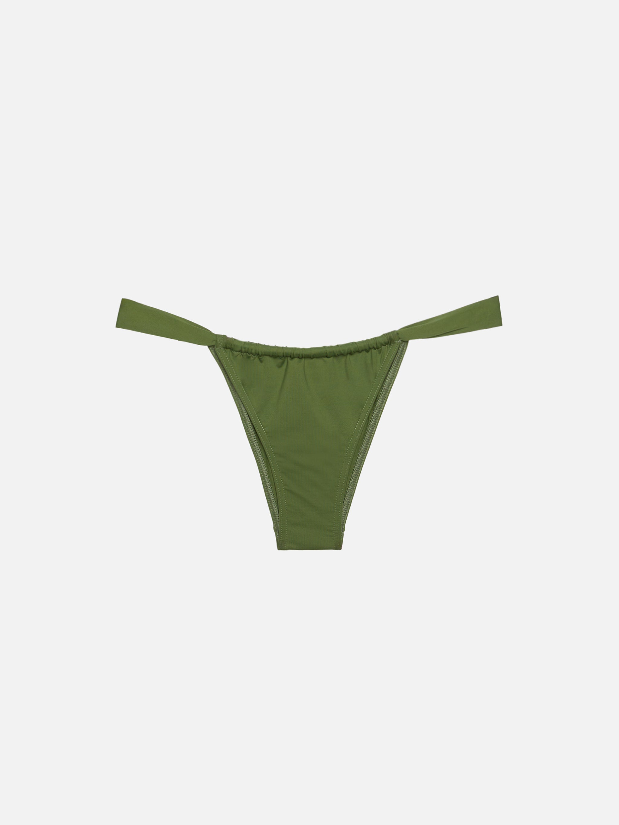 Noelle Military Green Cheekiest Swim Briefs Bottom