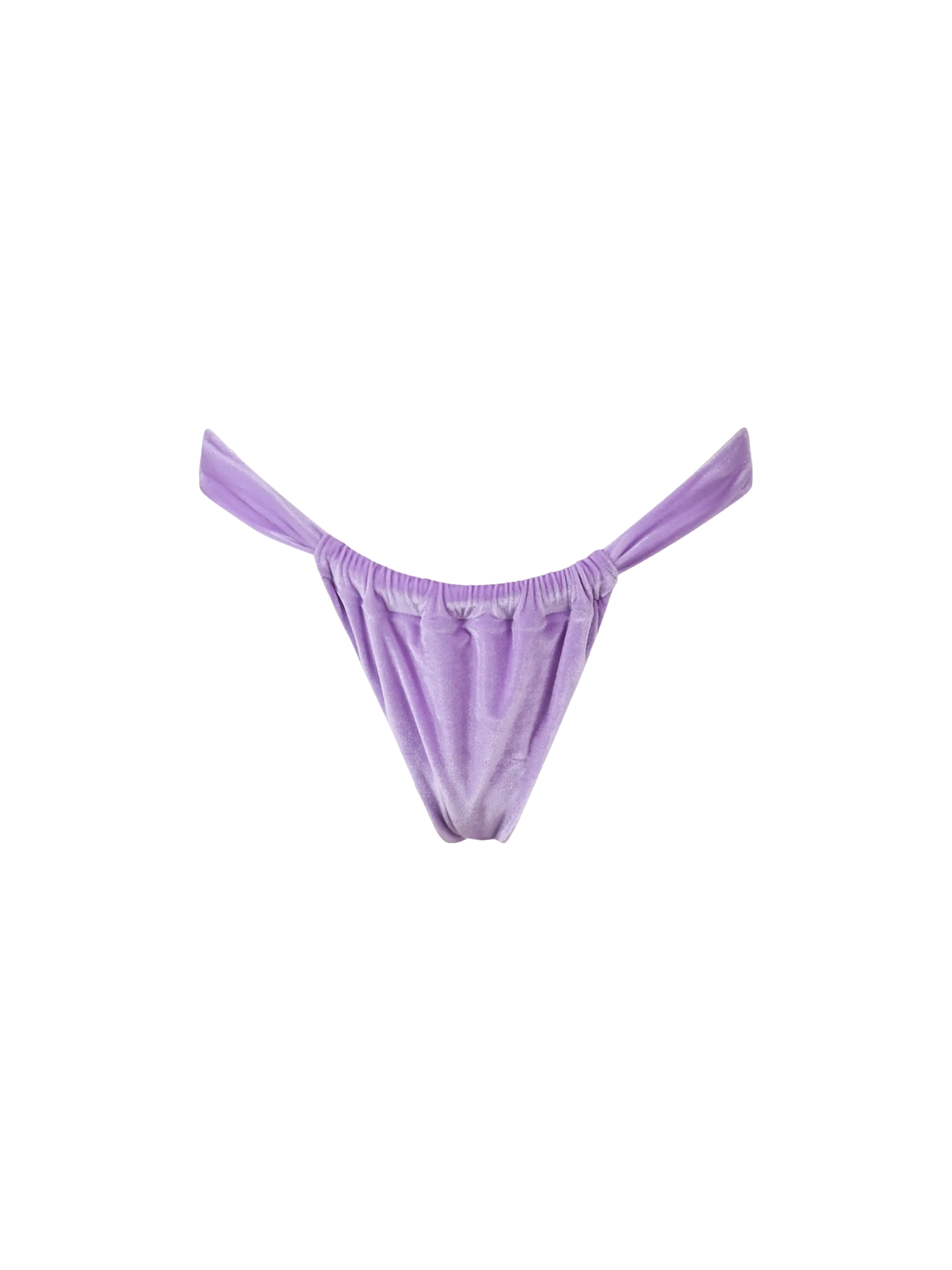 Noelle Lurex Cheeky Bikini Briefs Pink Bottom