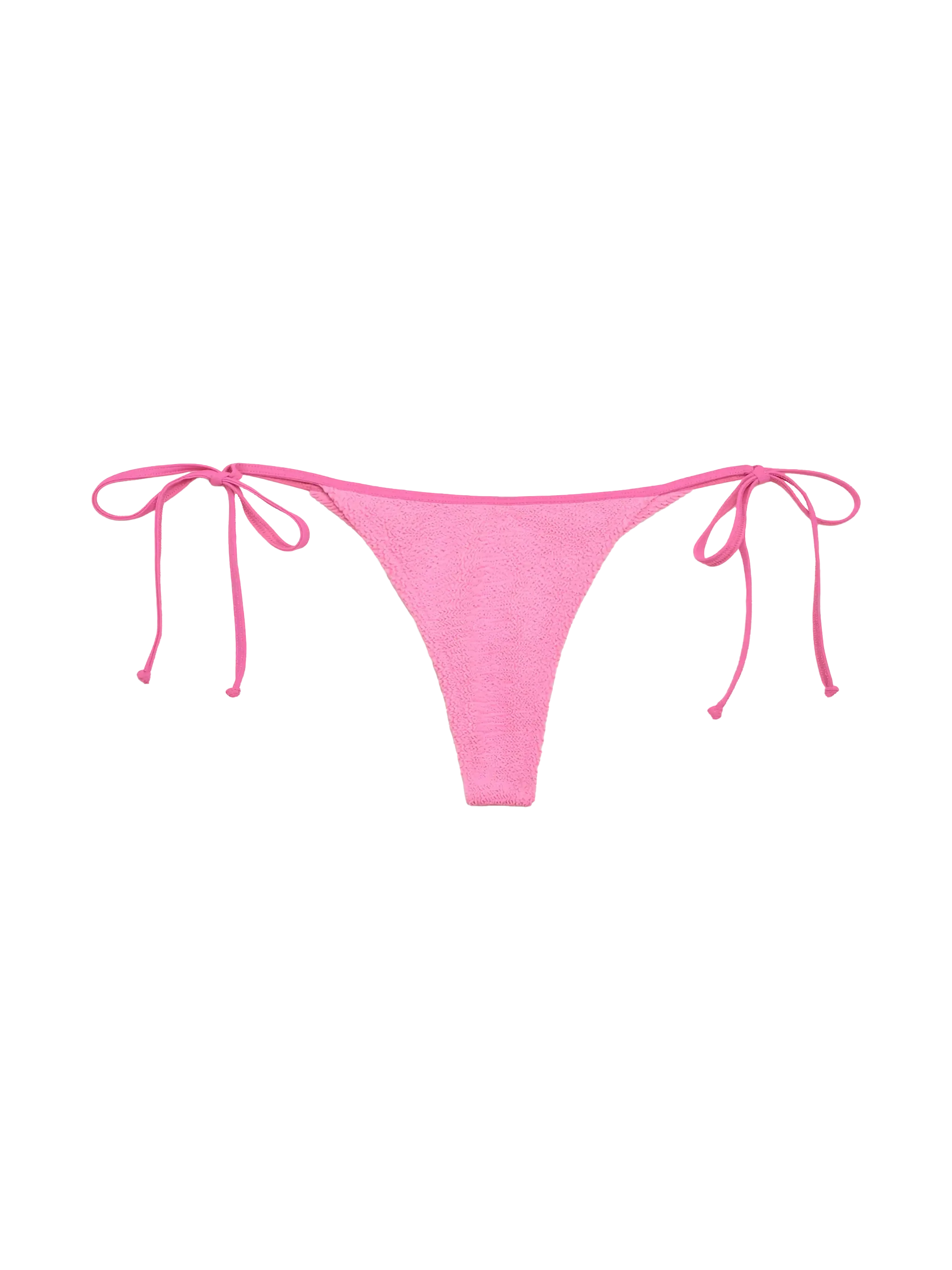 Norah Pink Crinkle Cheekiest Swim Briefs Bottom