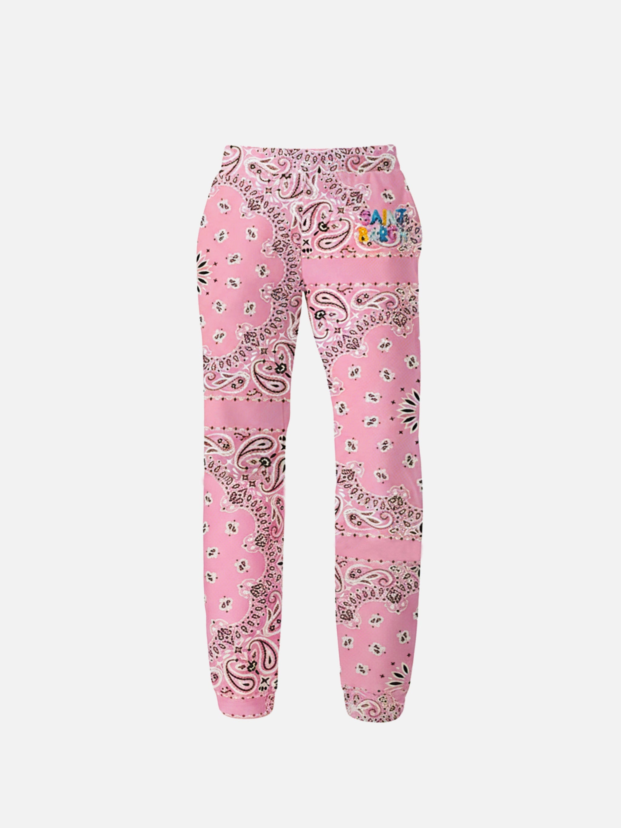Cotton Joggers Odalys Jr With Bandana Print Pant