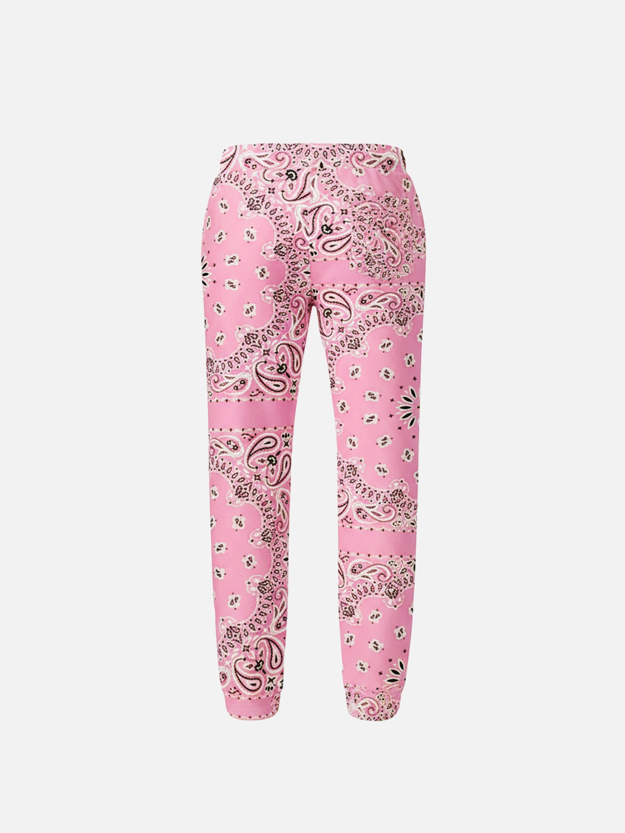 Cotton Joggers Odalys Jr With Bandana Print Pant