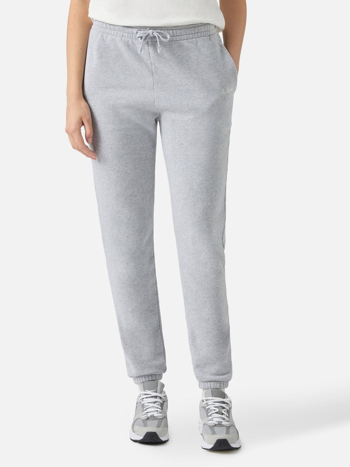 Grey Cotton Fleece Jogger Pants Odalys