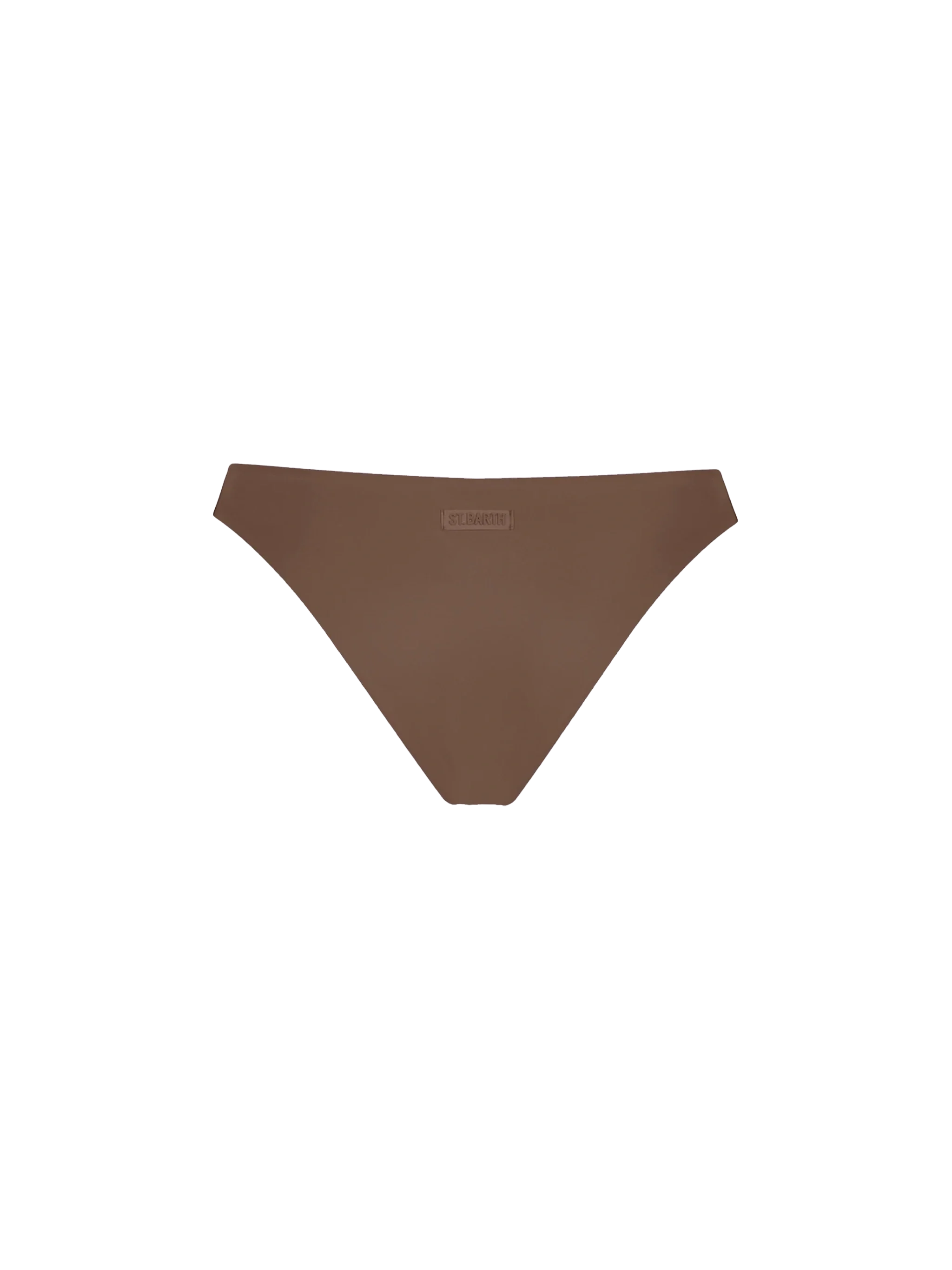 Reanna Heatsealed Swim Briefs Brown Bottom