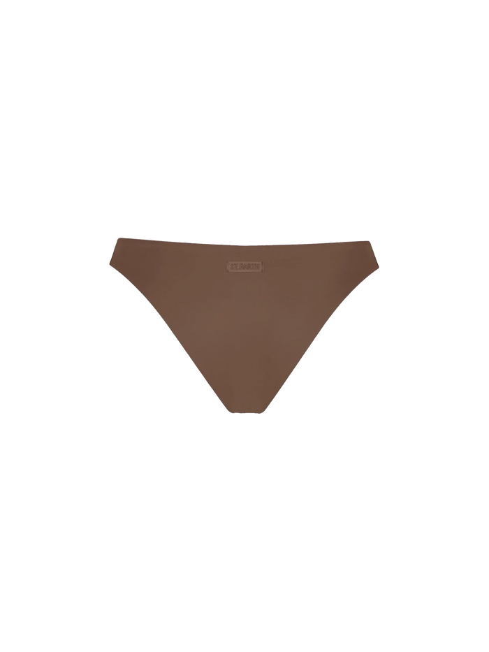 Reanna Heatsealed Swim Briefs Brown Bottom