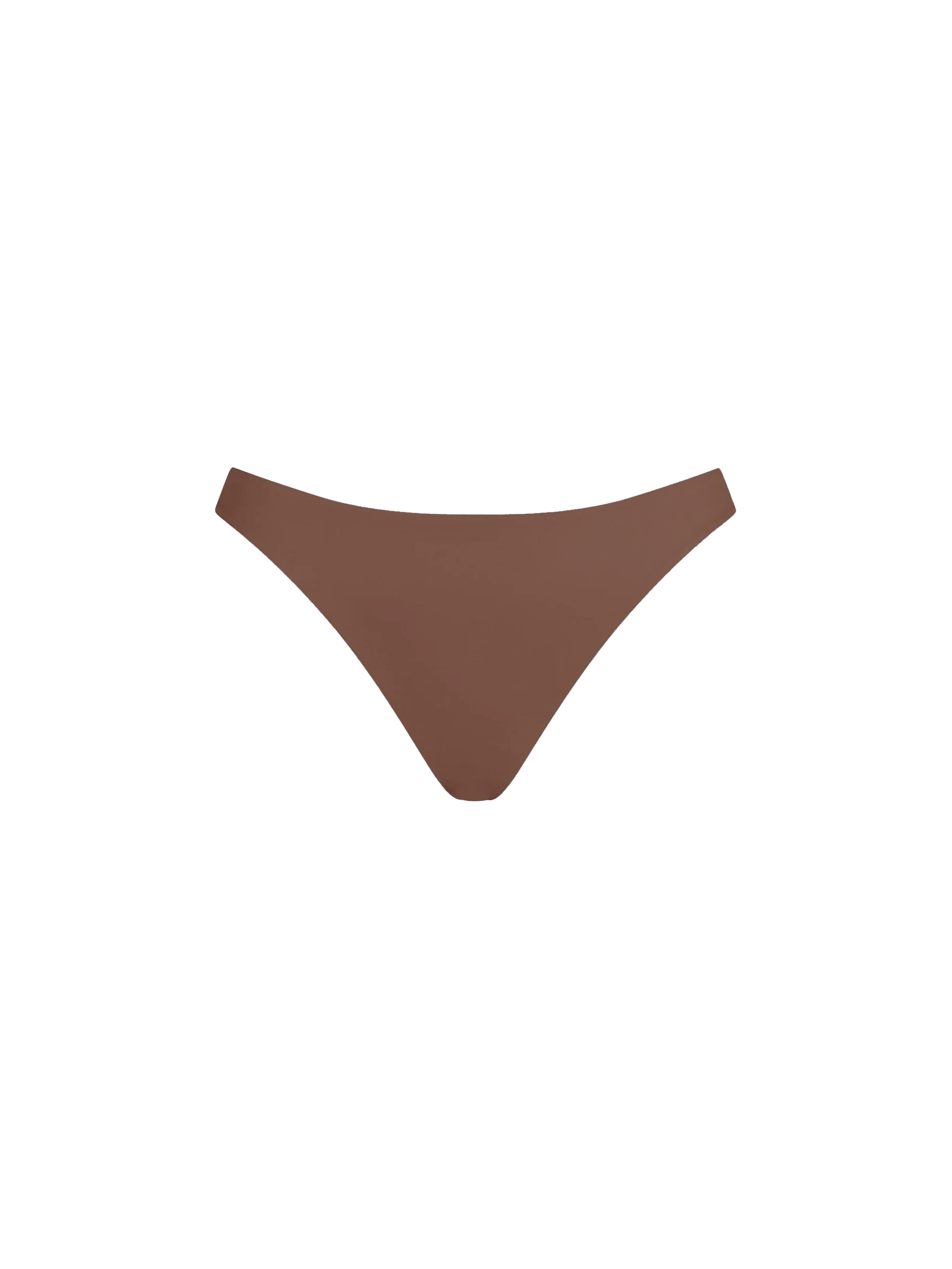 Reanna Heatsealed Swim Briefs Brown Bottom