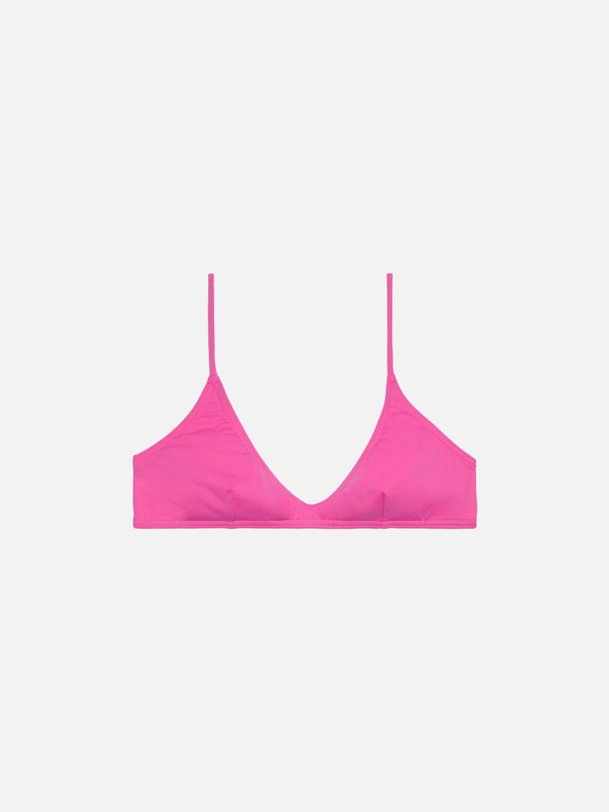 Paloma Fuchsia Scoop Bralette Pink Top