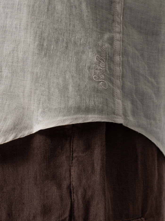 Off-White Linen Shirt Pamplona