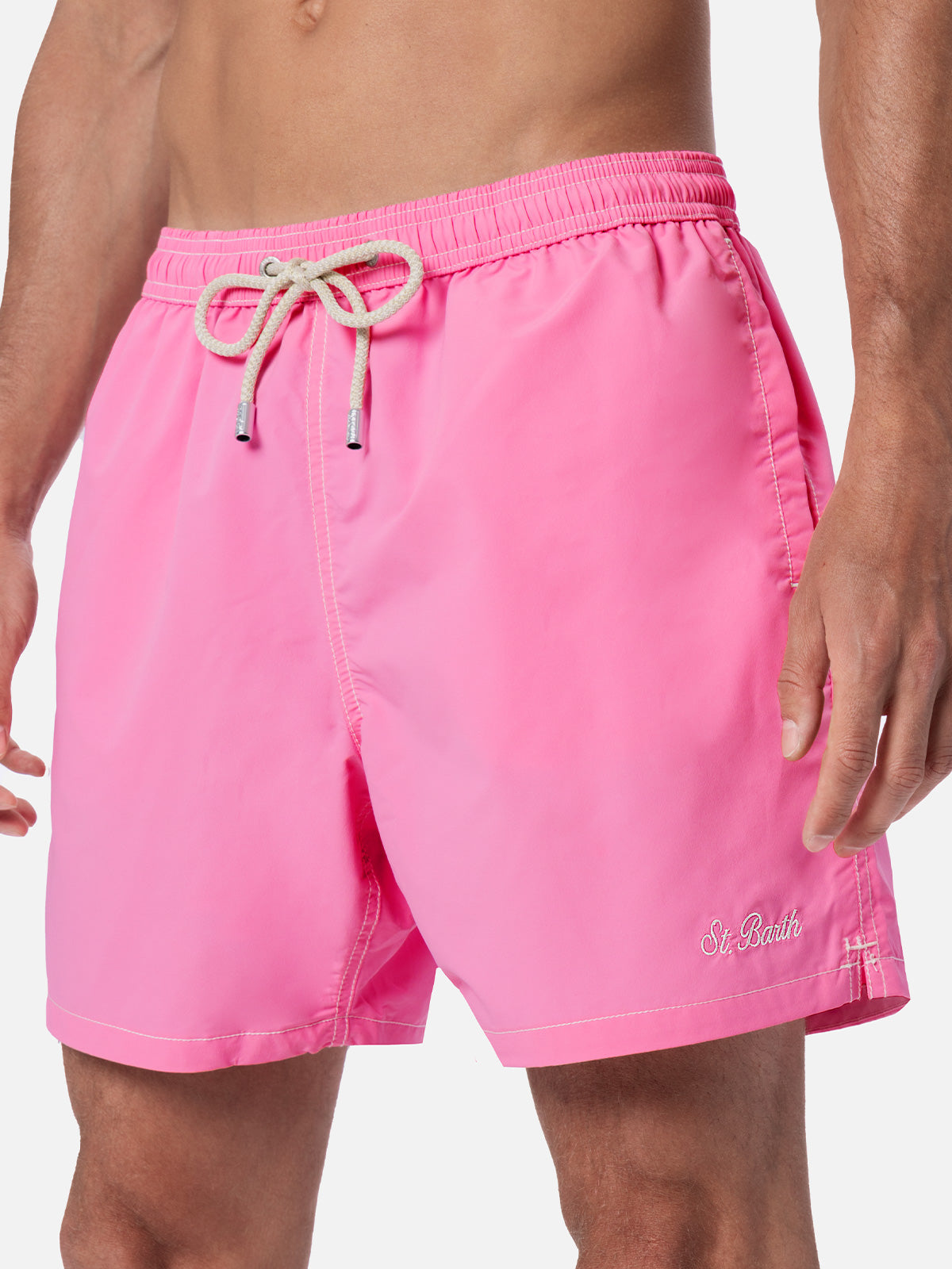 Pink Mid-Length Swim Shorts Patmos Swimshort