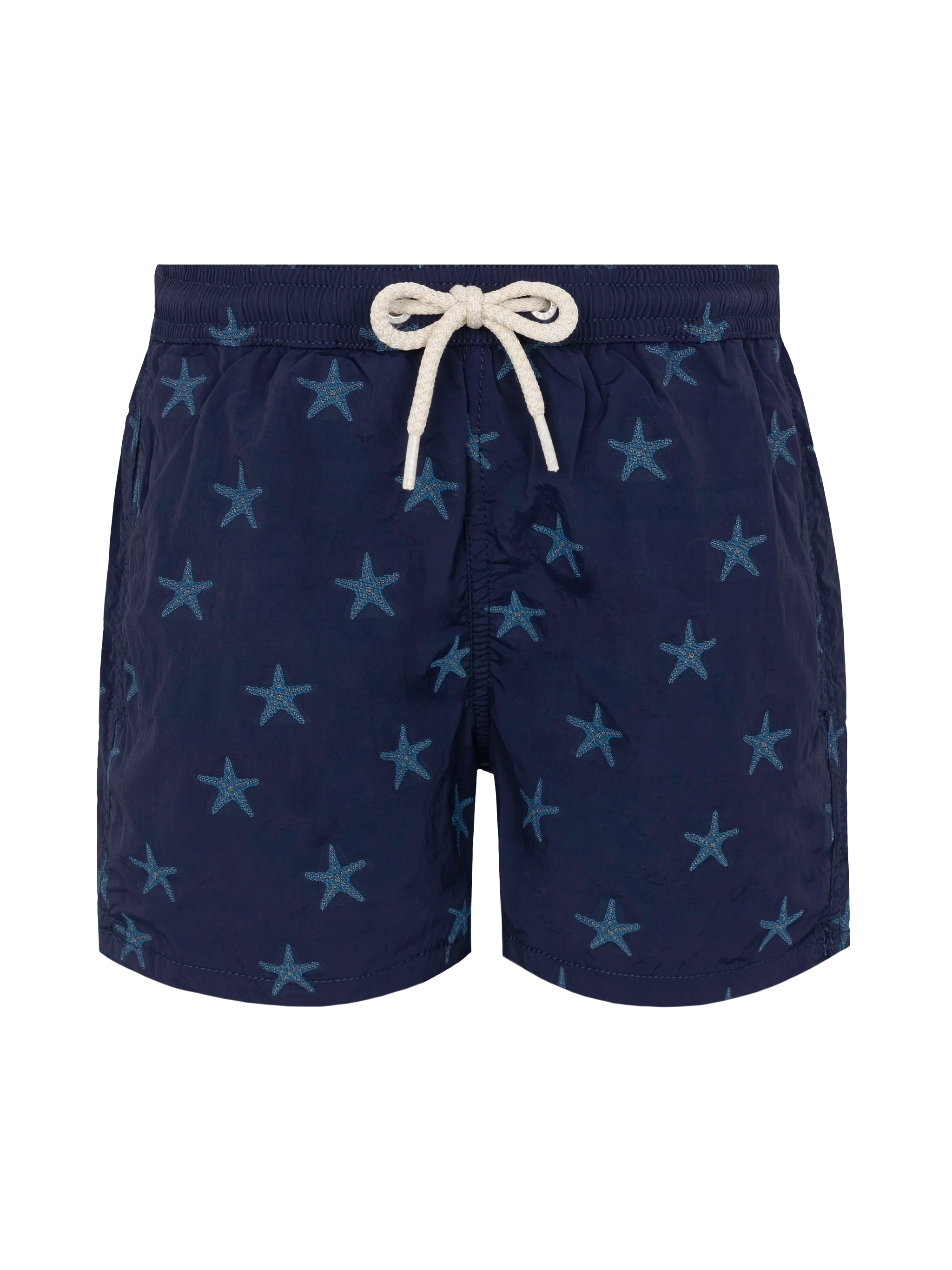Patmos Jr Mid-Length Swim Shorts With Seastar Jacquard __single__ Swimshort