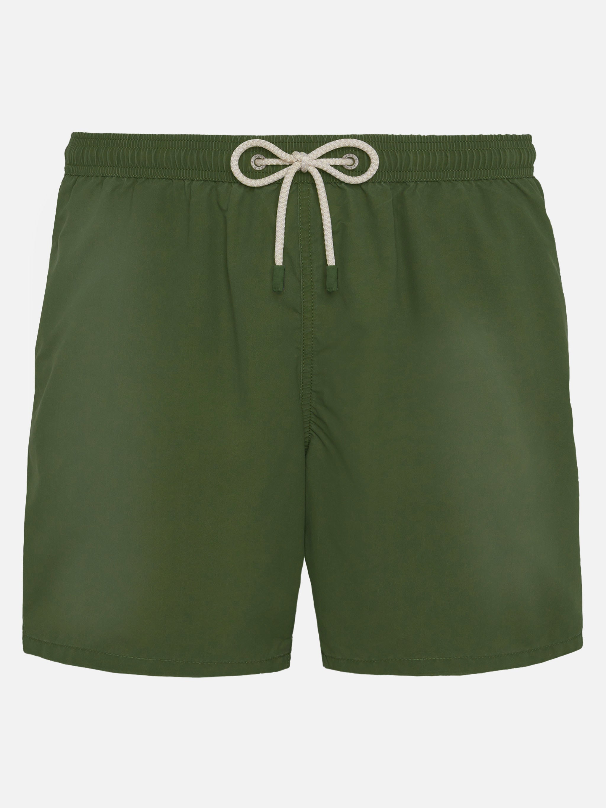 Vintage Military Green Mid-Length Swim Shorts Patmos Used Swimshort