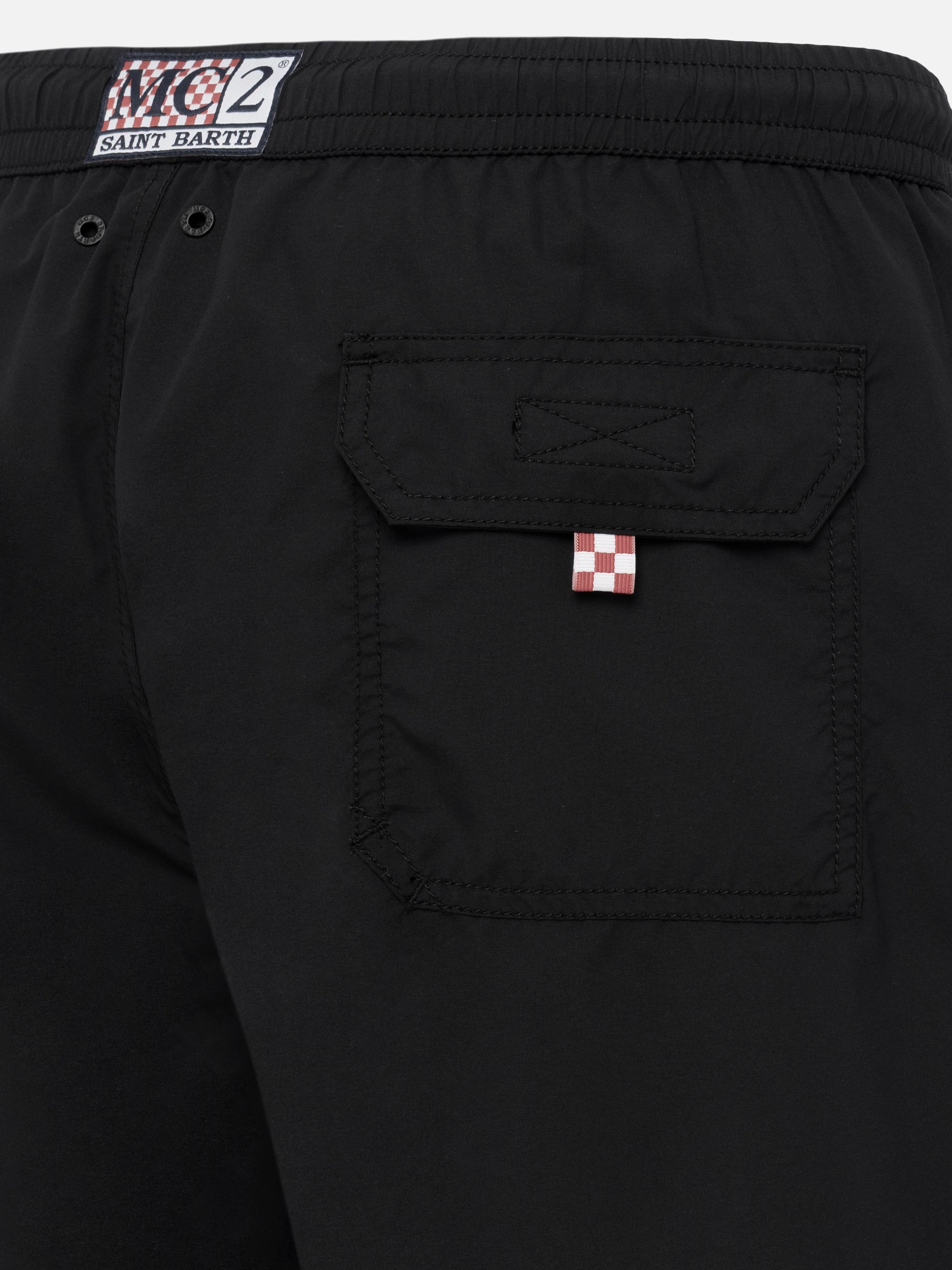 Black Long Swim Shorts Patmos Swimshort