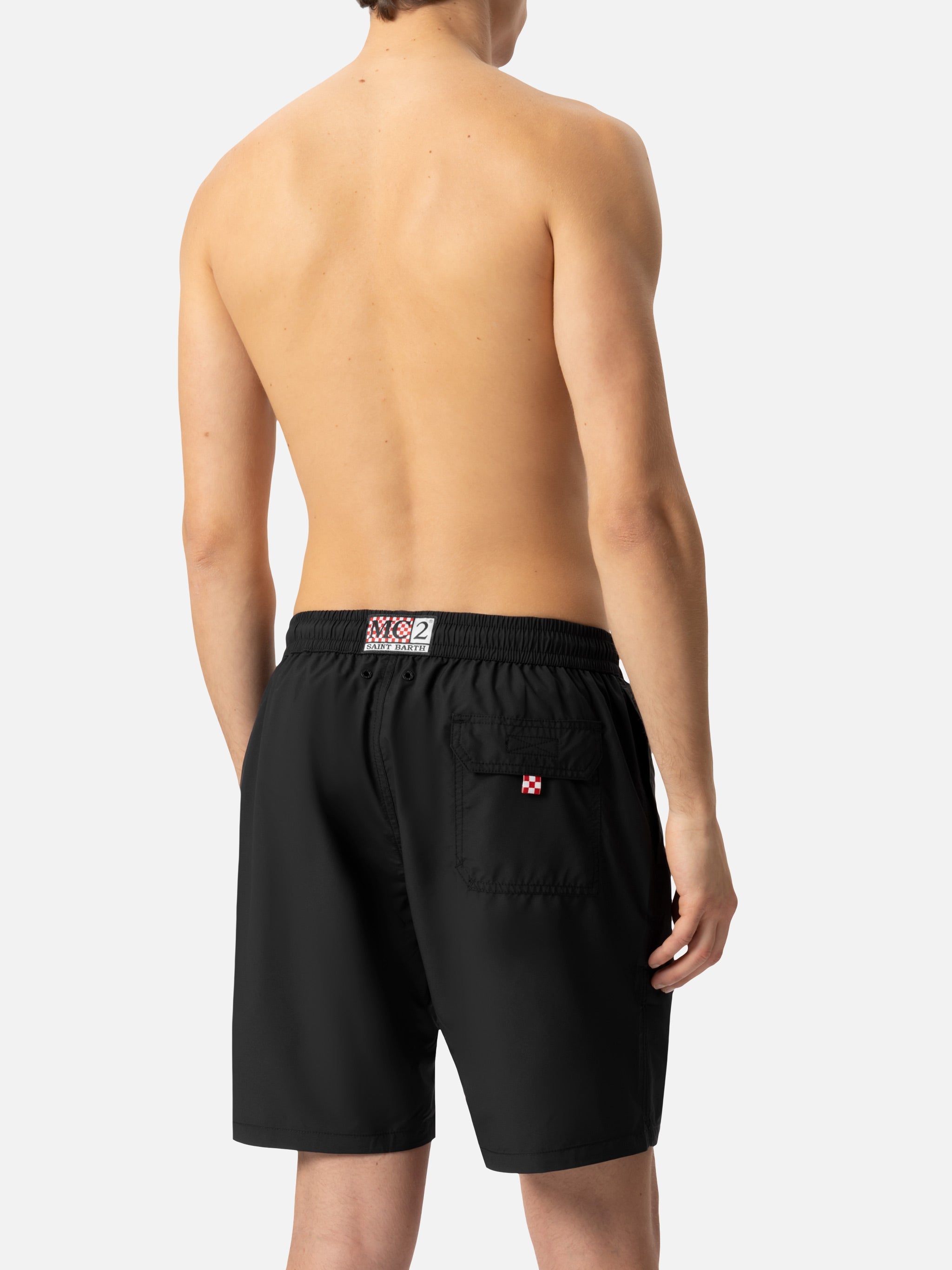 Black Long Swim Shorts Patmos Swimshort