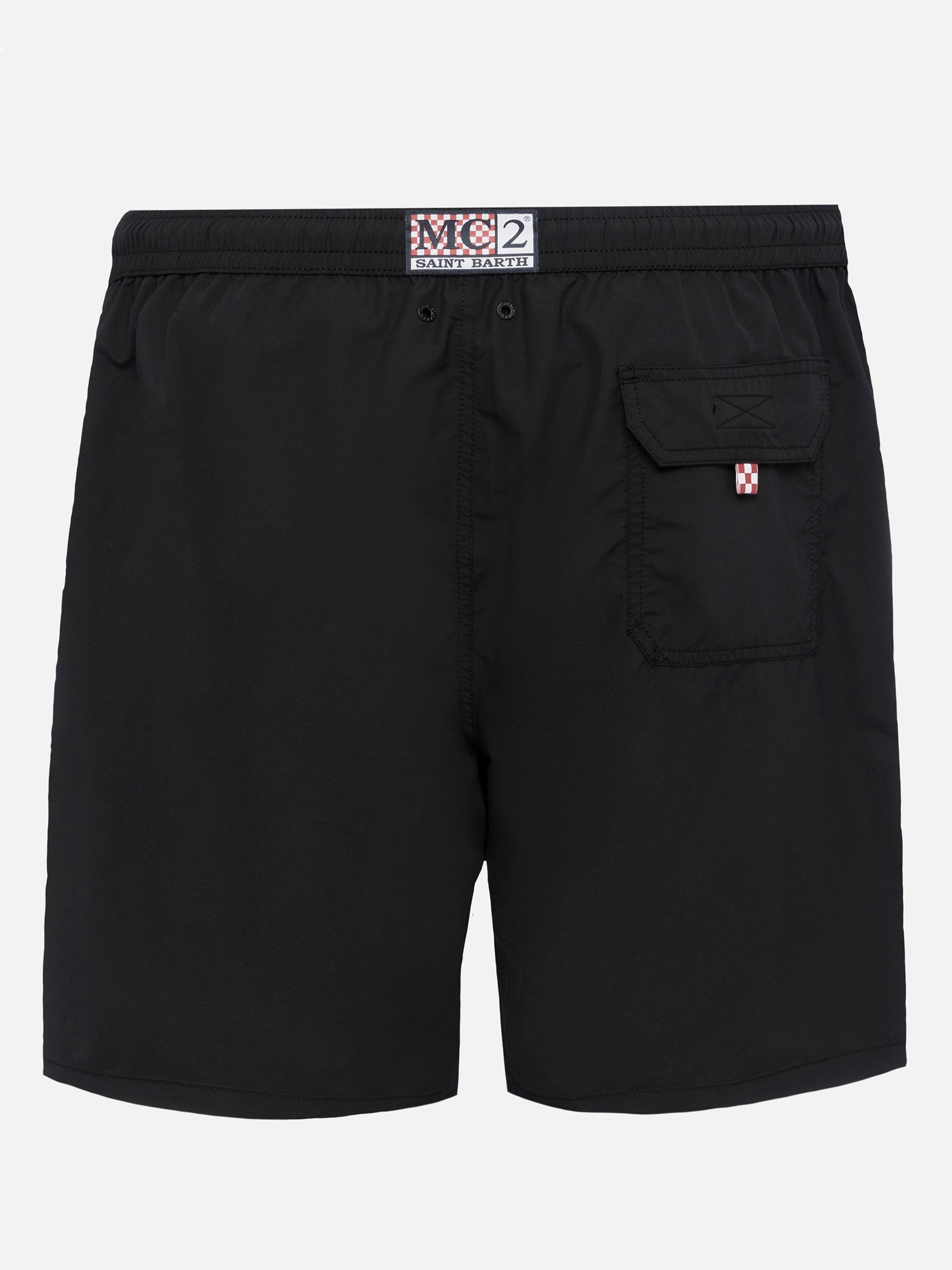 Black Long Swim Shorts Patmos Swimshort