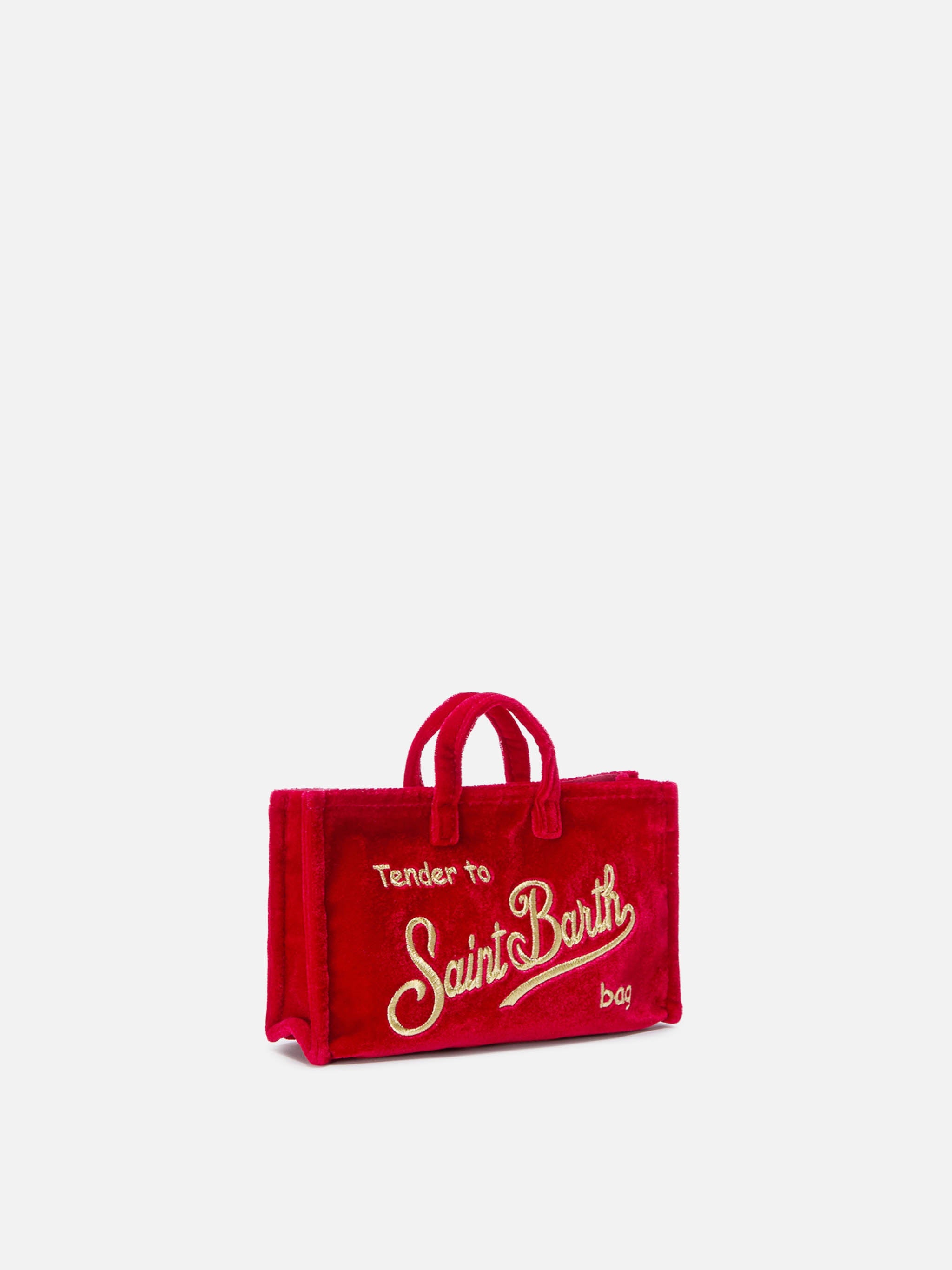 Mini Phone Bag Velvet Red