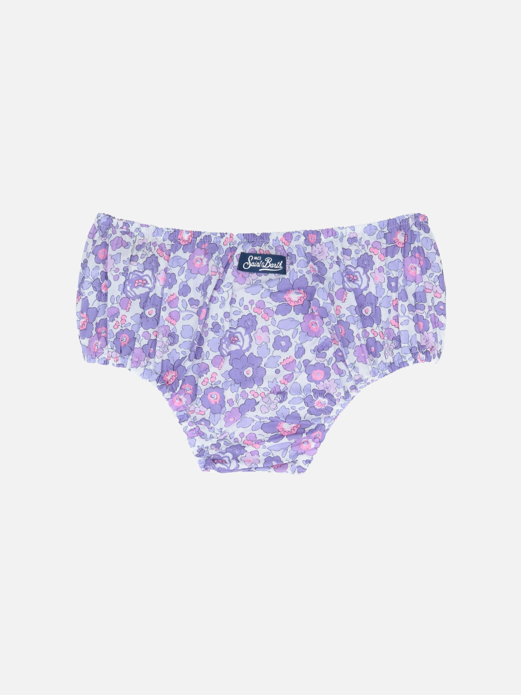 Infant Bloomers Pimmy With Betsy Print | Made Liberty Fabric Lilac Bottom_apparel