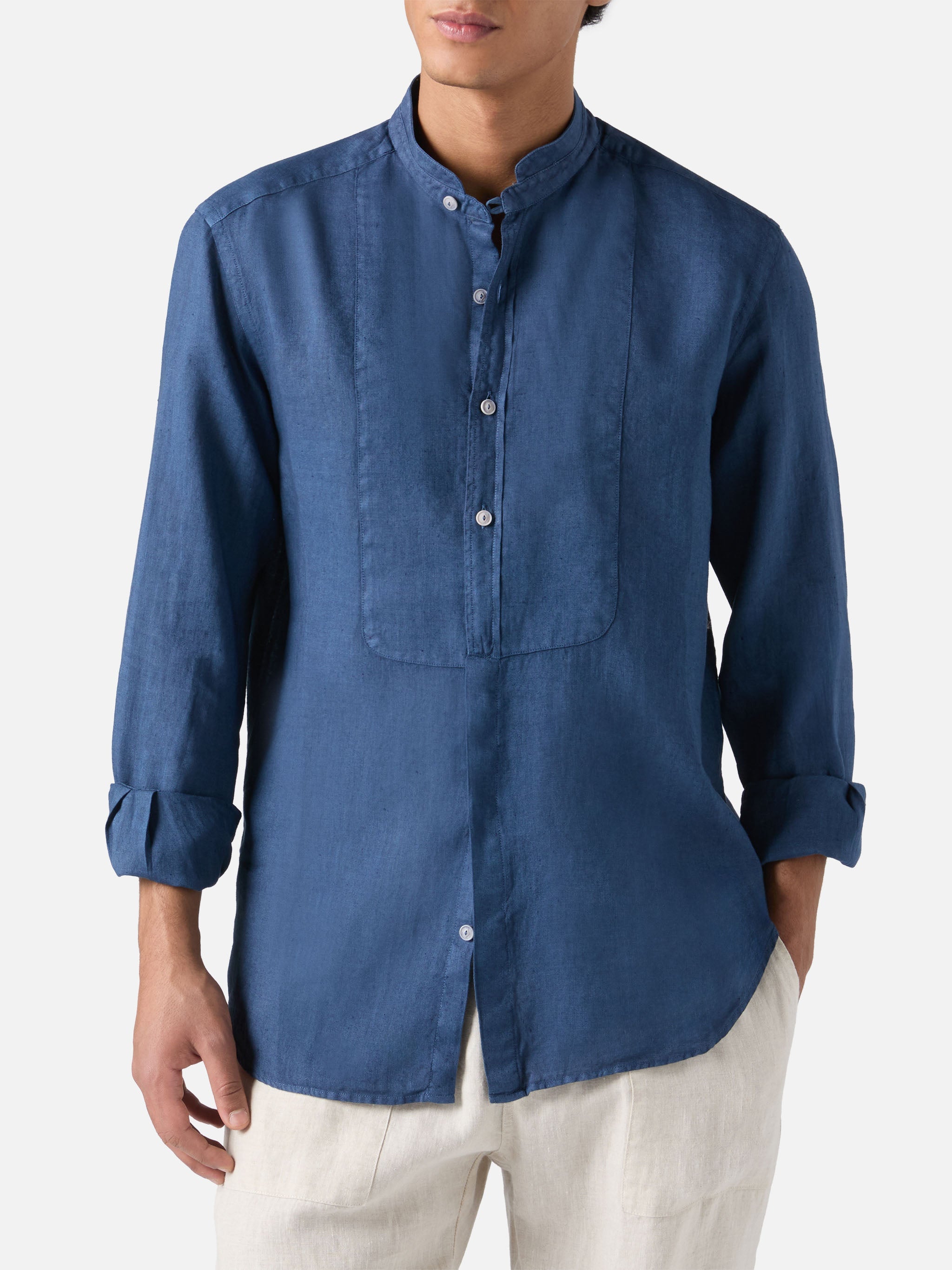 Pierre Shirt Chambray Blue