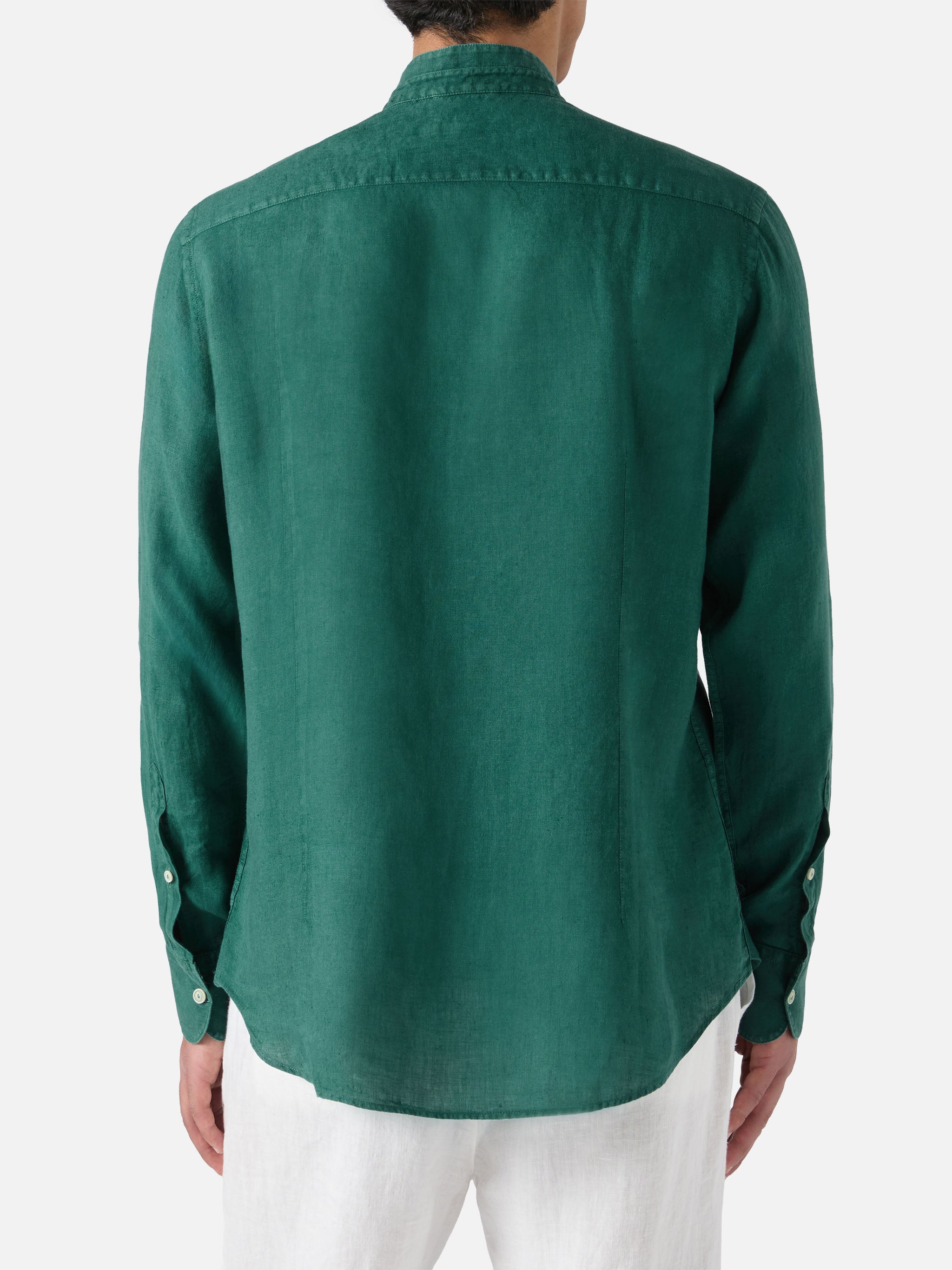 Pierre Shirt Green Linen