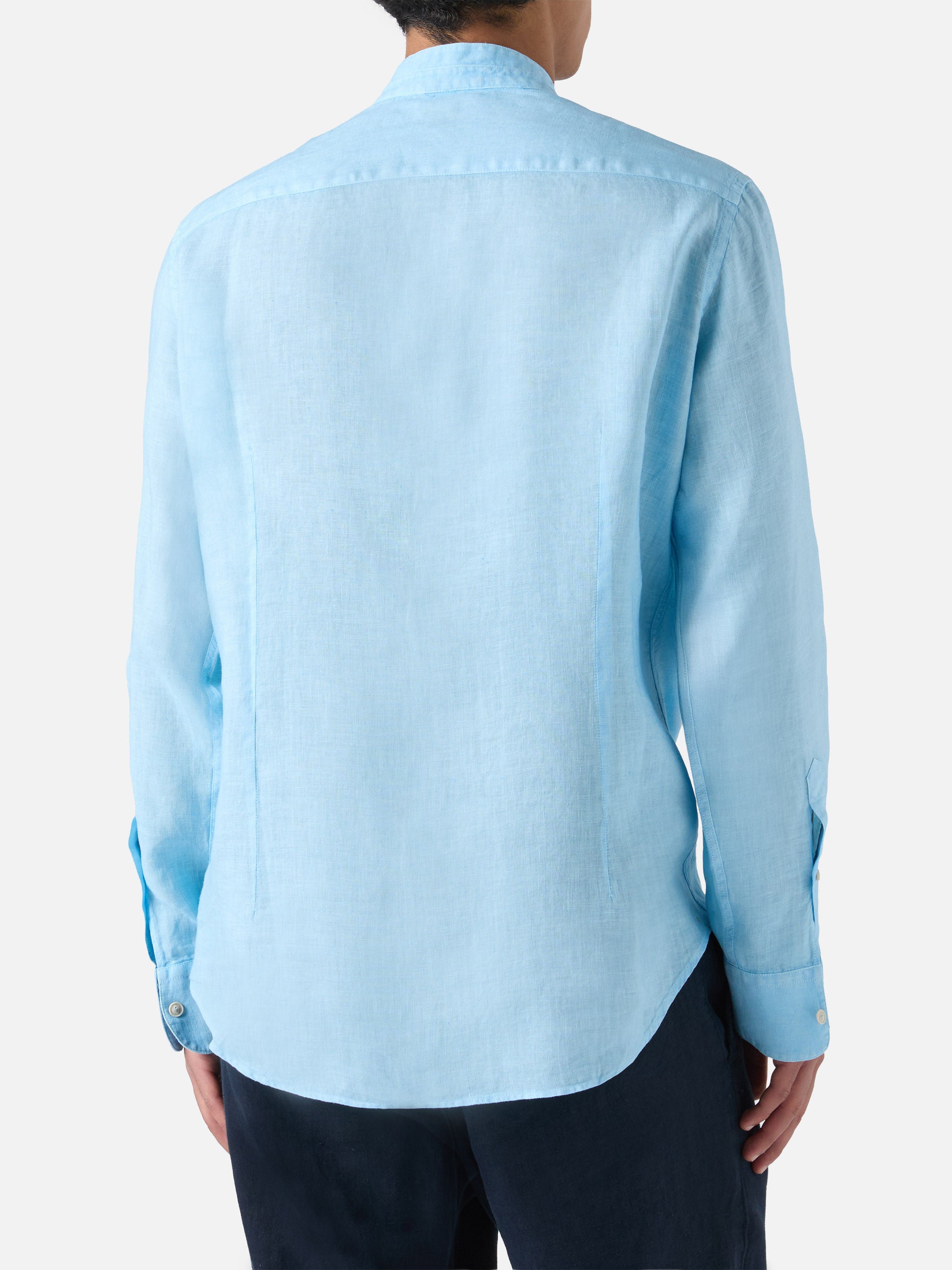 Pierre Shirt Light Blue Linen