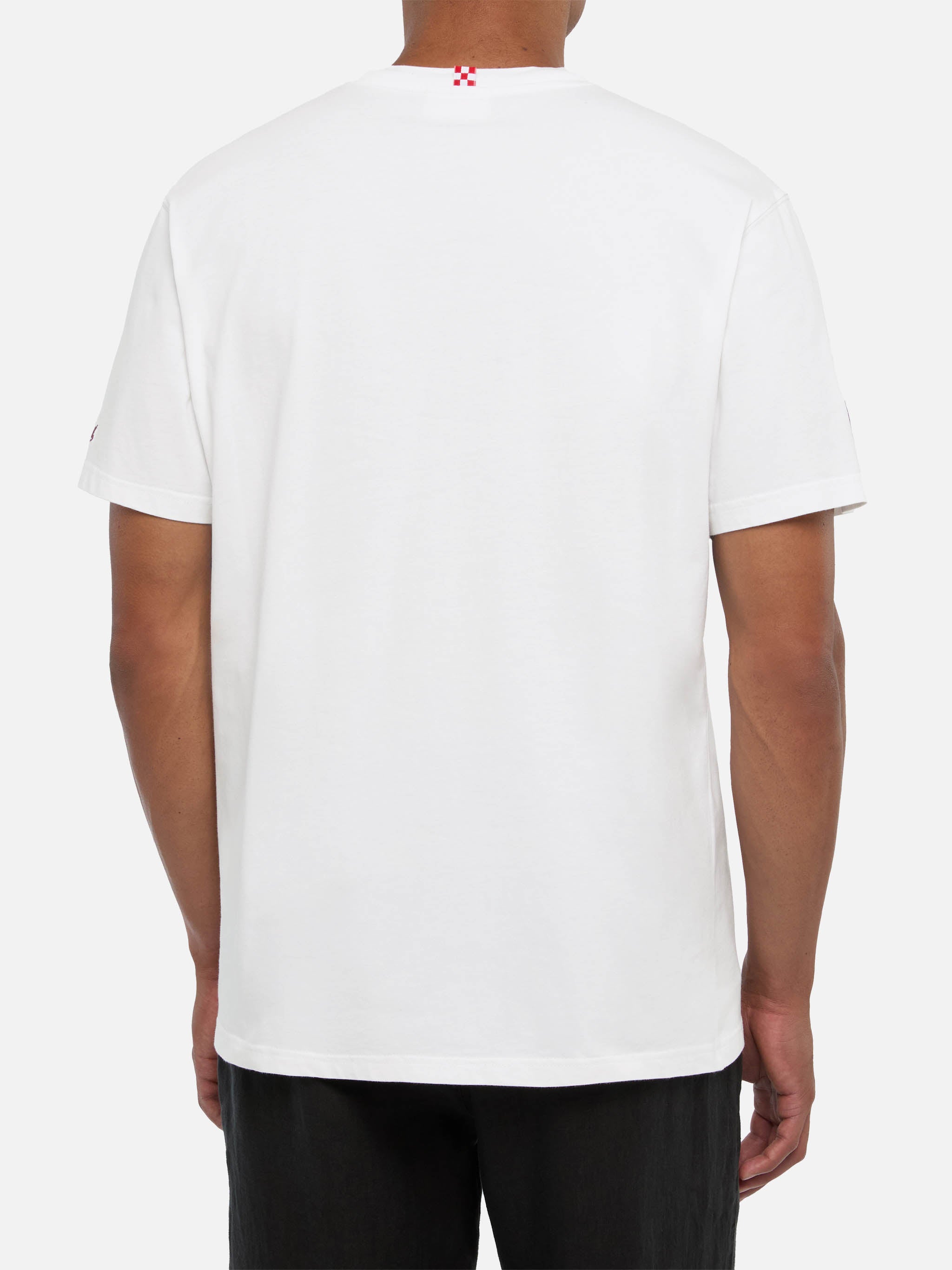 Classic Fit Cotton Jersey T-Shirt Portofino With Il Torino È La Mia Lei Embroidery | Fc Special Edition White