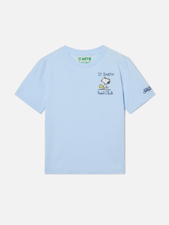 Portofino Jr T-Shirt With Padel Club Embroidery | Special Edition Blue
