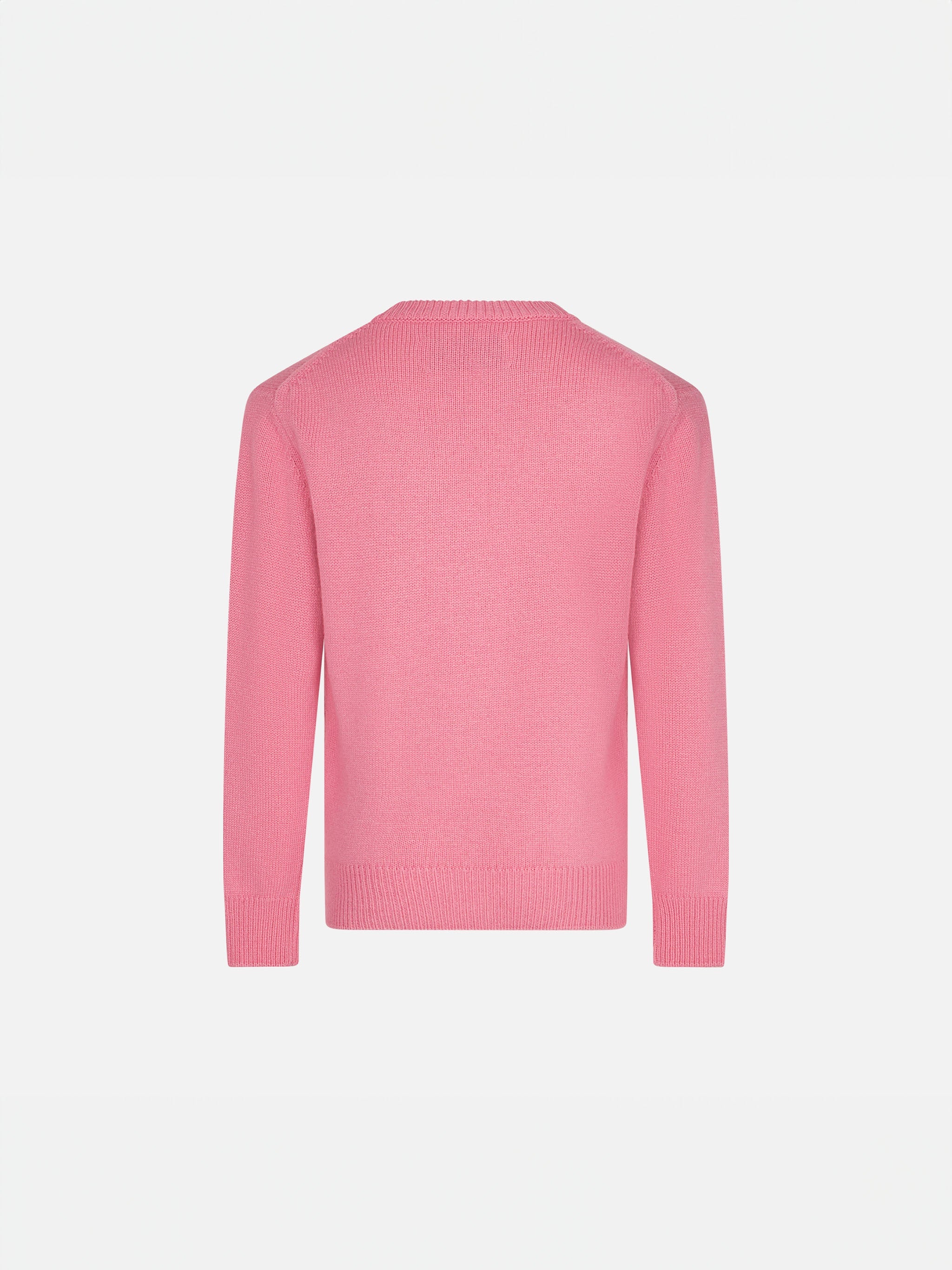 Girl Crewneck Sweater With Snoopy Padel Print | Peanuts™ Special Edition Pink