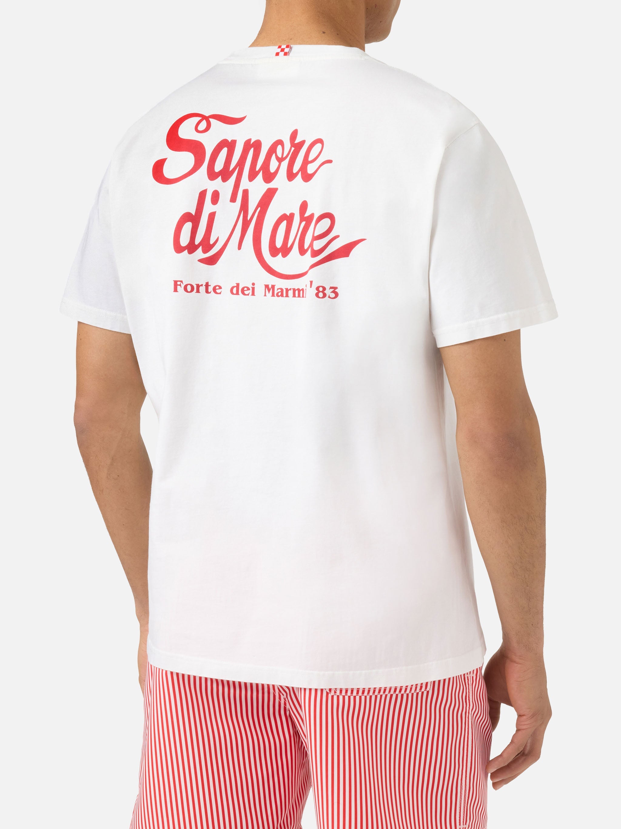 White Portland T-Shirt With Sapore Di Mare Print | Special Edition
