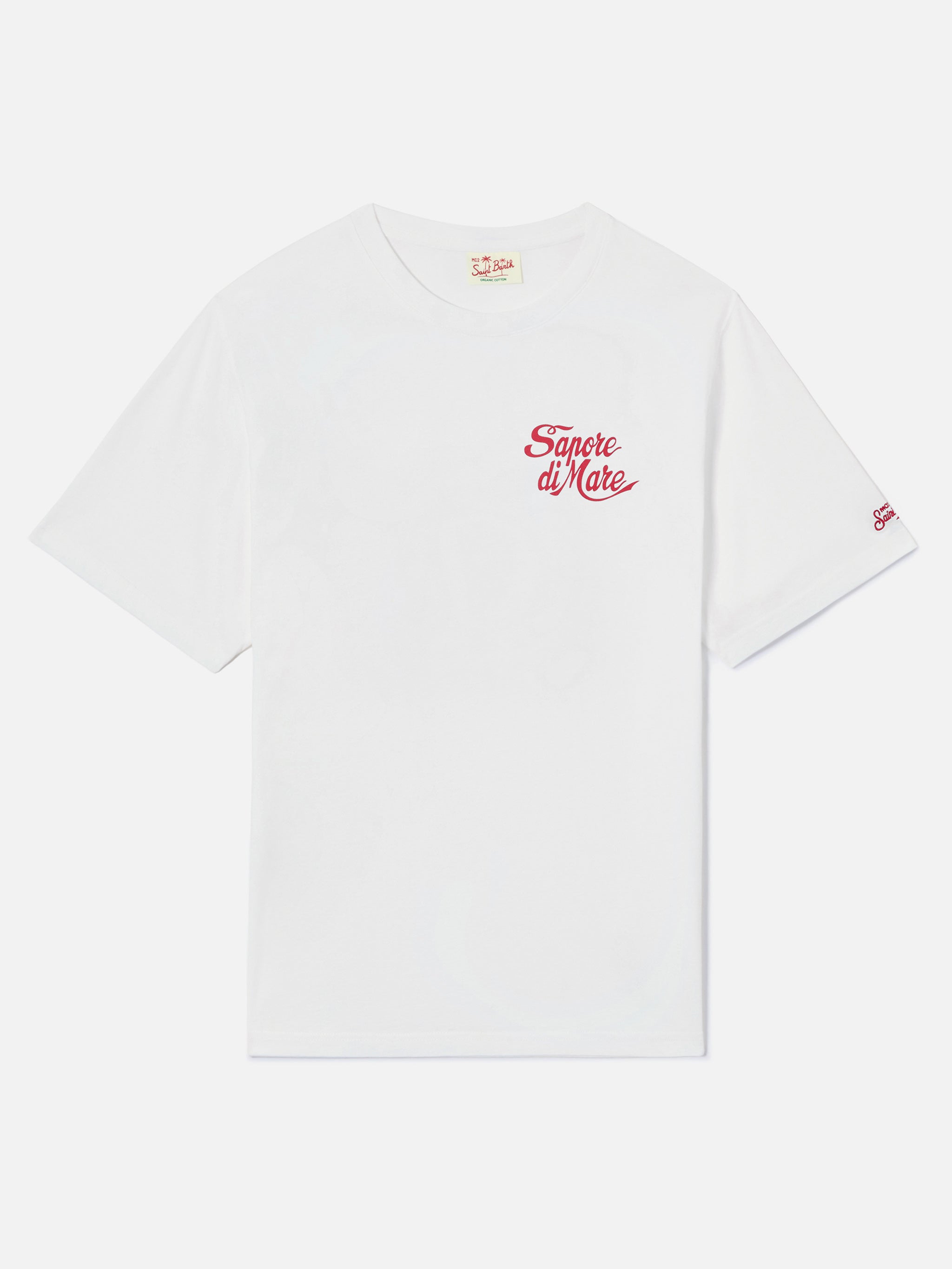 White Portland T-Shirt With Sapore Di Mare Print | Special Edition