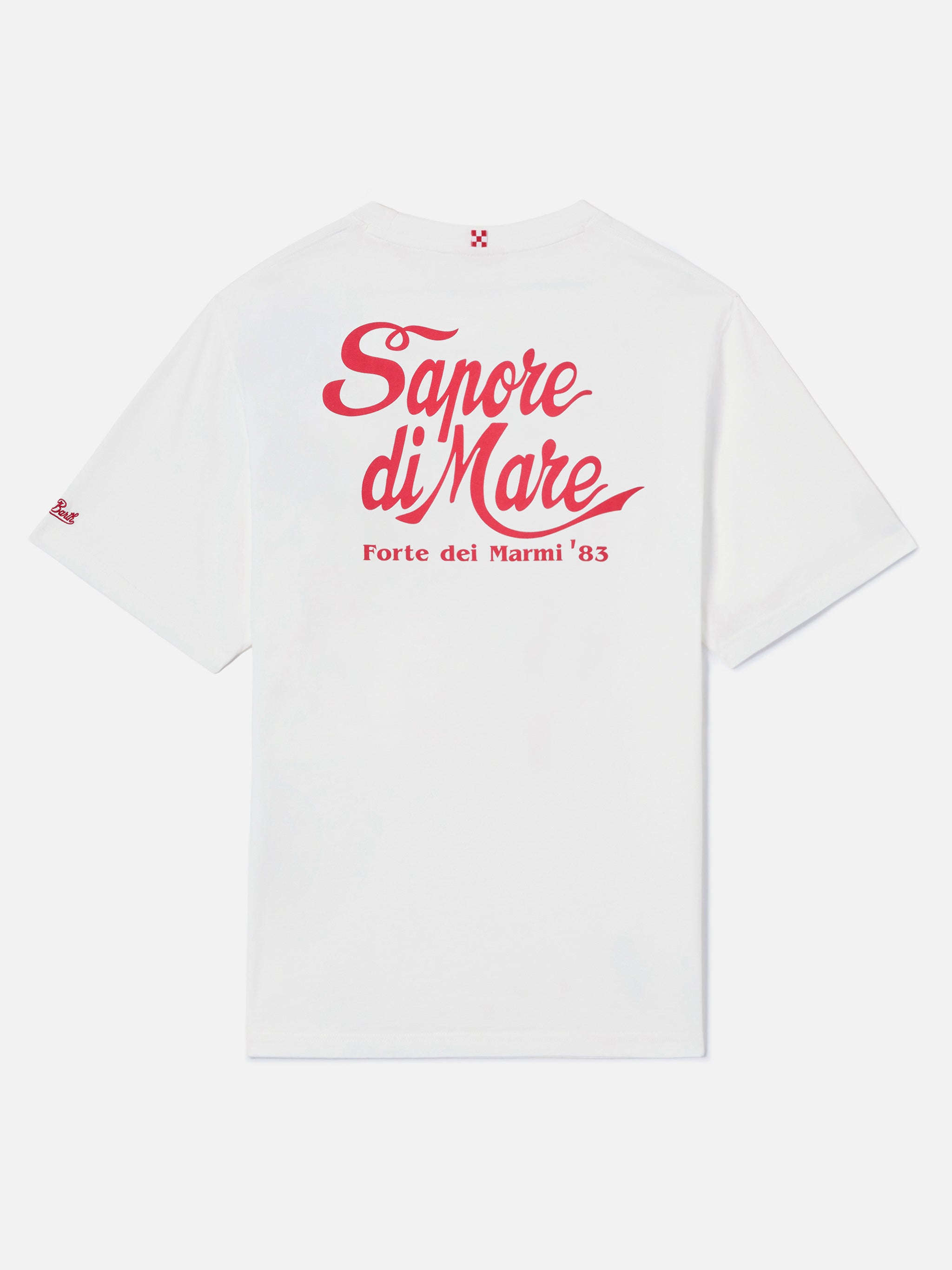 White Portland T-Shirt With Sapore Di Mare Print | Special Edition