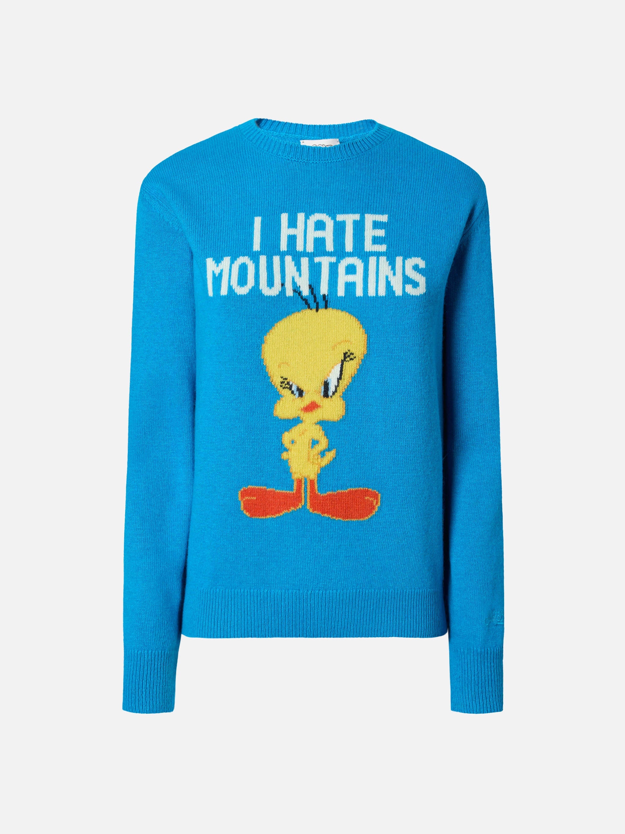 New Queen Crewneck Grey With Tweety Jacquard | Warner Bros. Special Edition