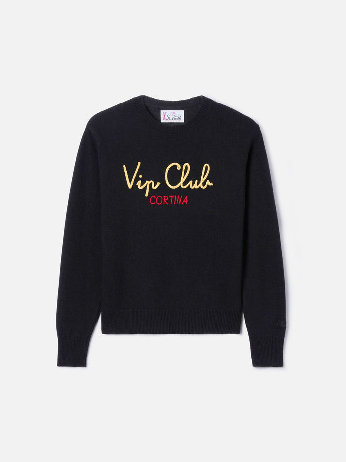 New Queen Sweater With Vip Club Embroidery | Special Edition Black