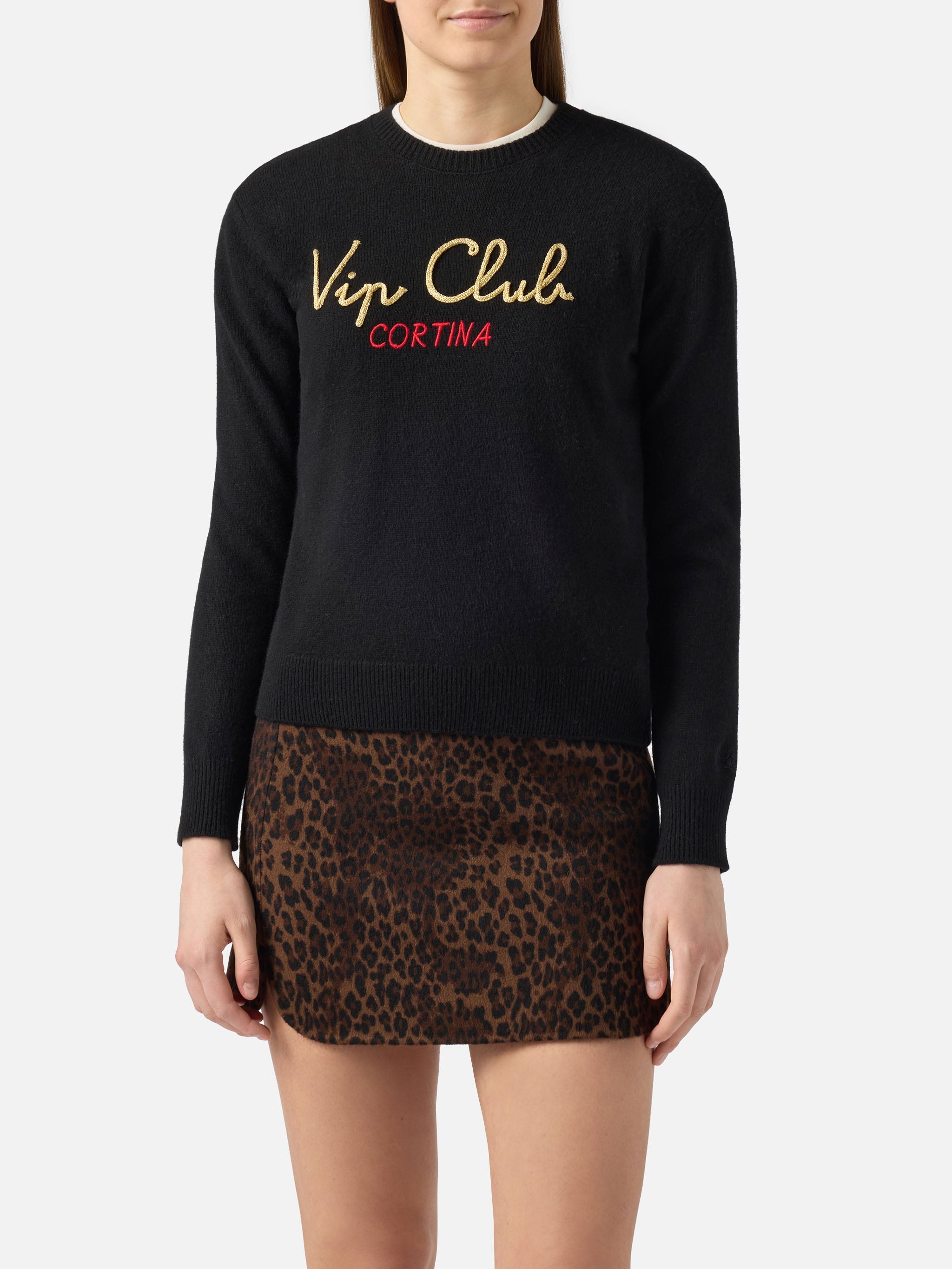New Queen Sweater With Vip Club Embroidery | Special Edition Black