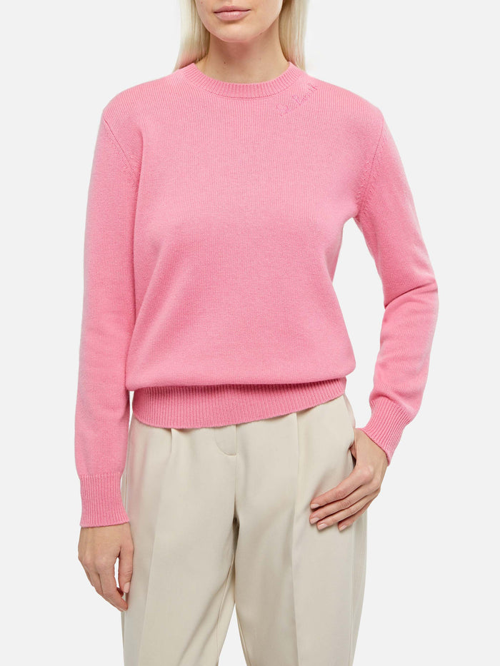New Queen Pink Cashmere Blend Sweater