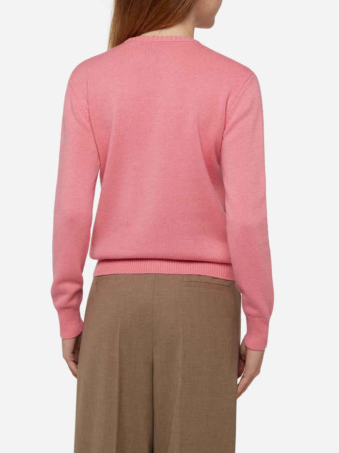 St. Moritz Print New Queen Sweater Pink