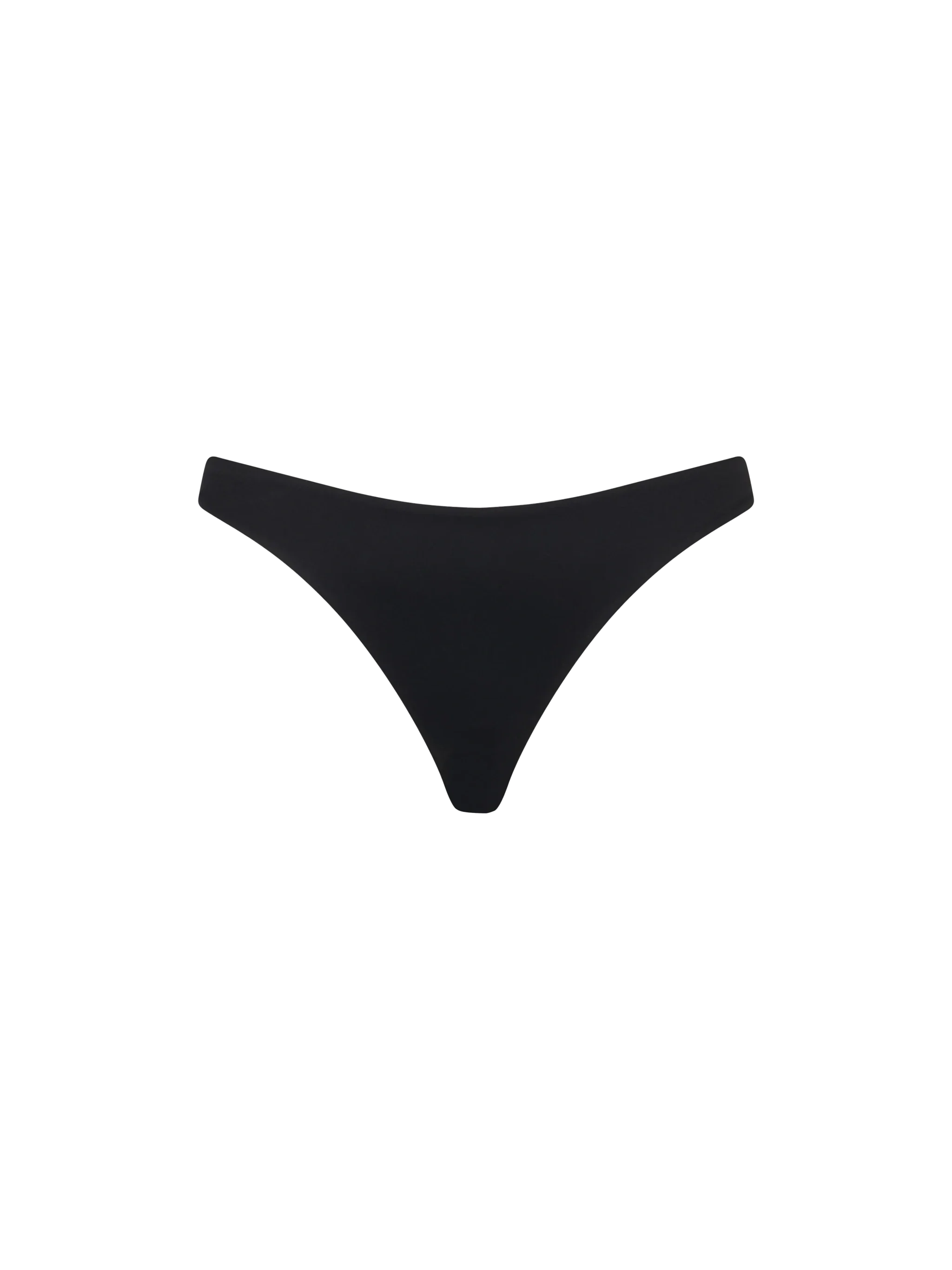 Reanna Heat-Sealed Swim Briefs Black Bottom