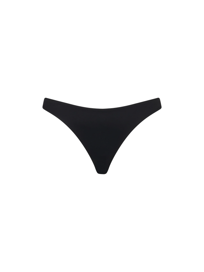 Reanna Heat-Sealed Swim Briefs Black Bottom
