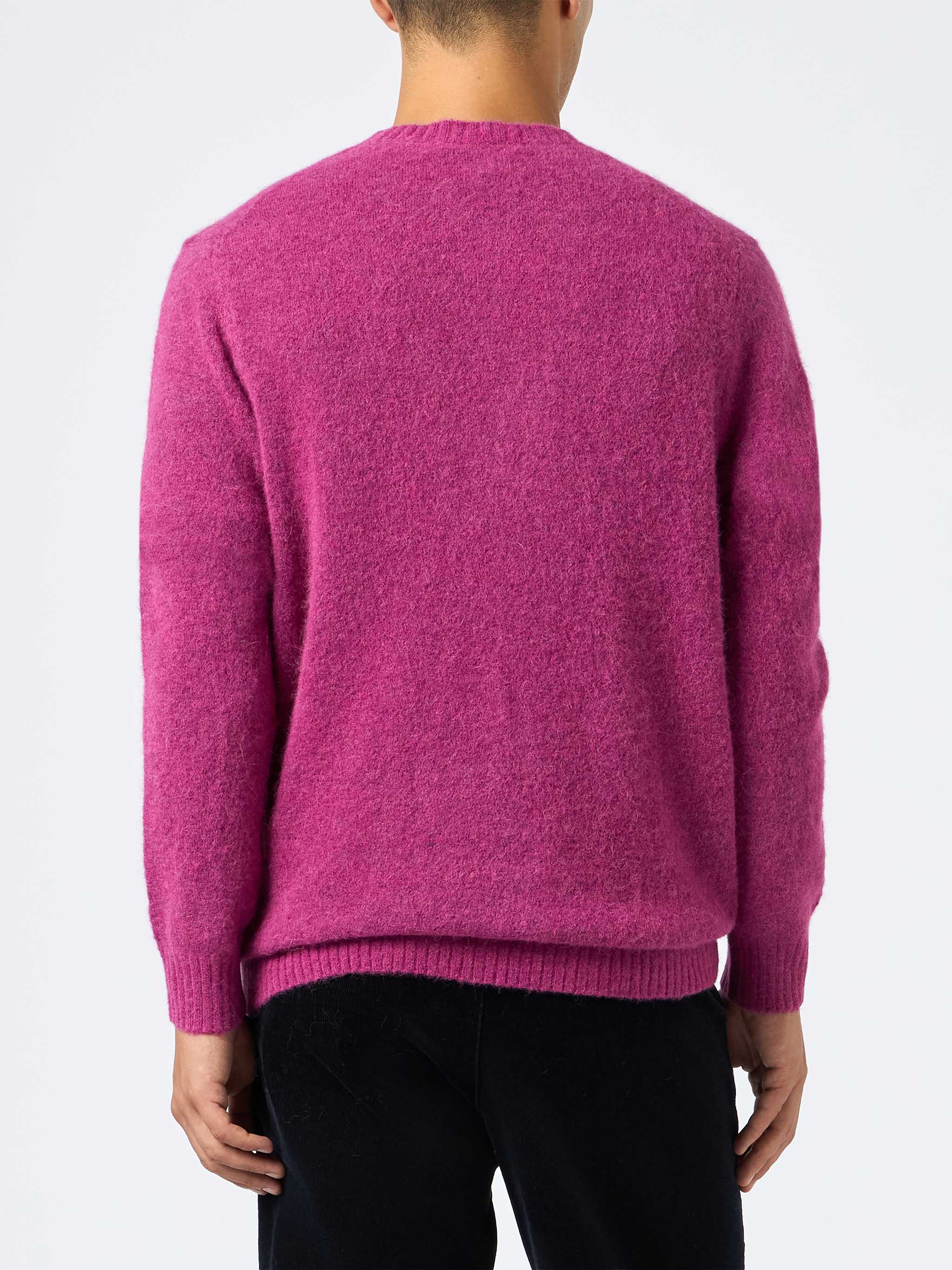 Crewneck Sweater Regent Peony Stretch Alpaca Pink
