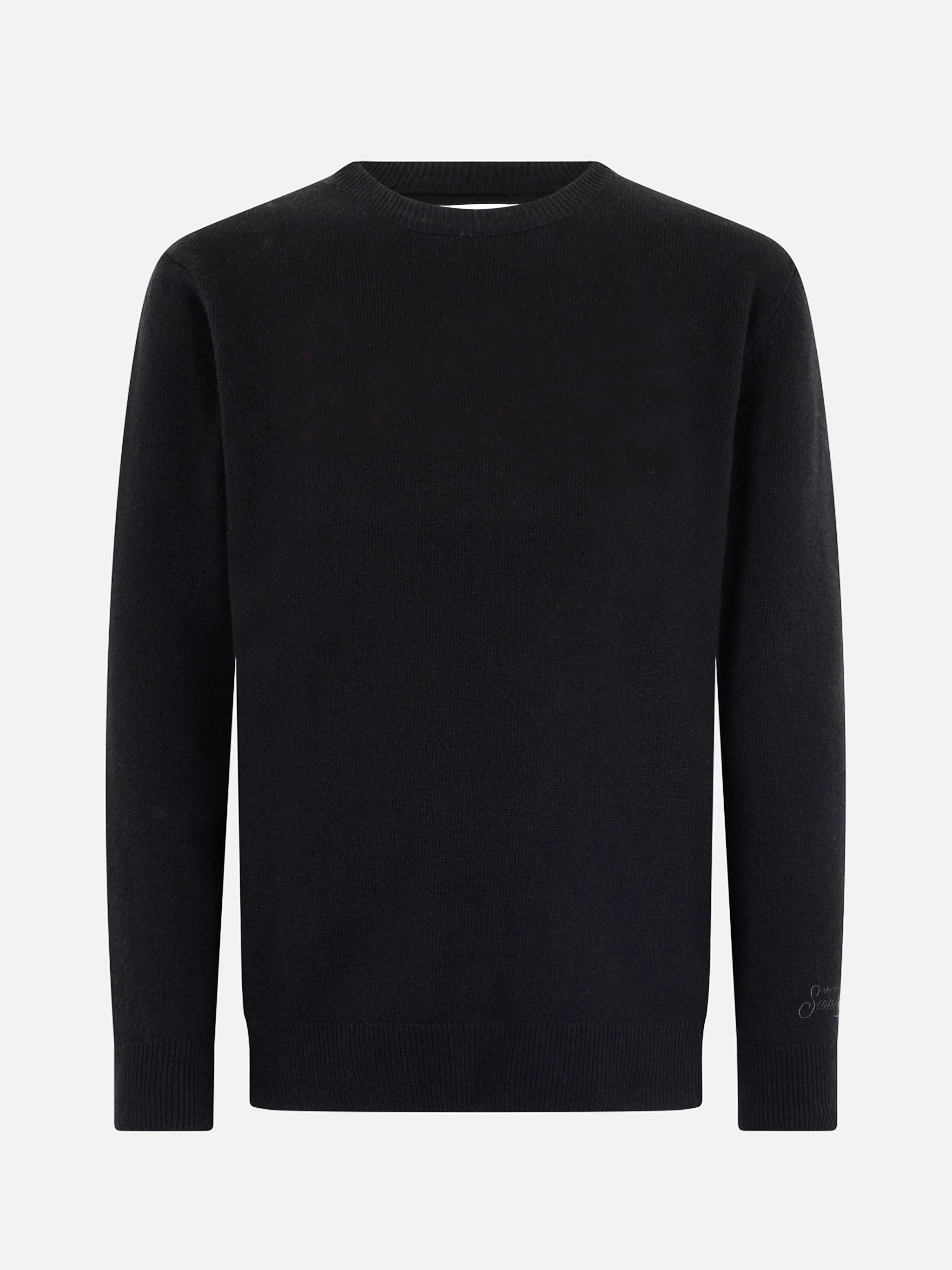 Regent Crewneck Sweater Black Cashmere