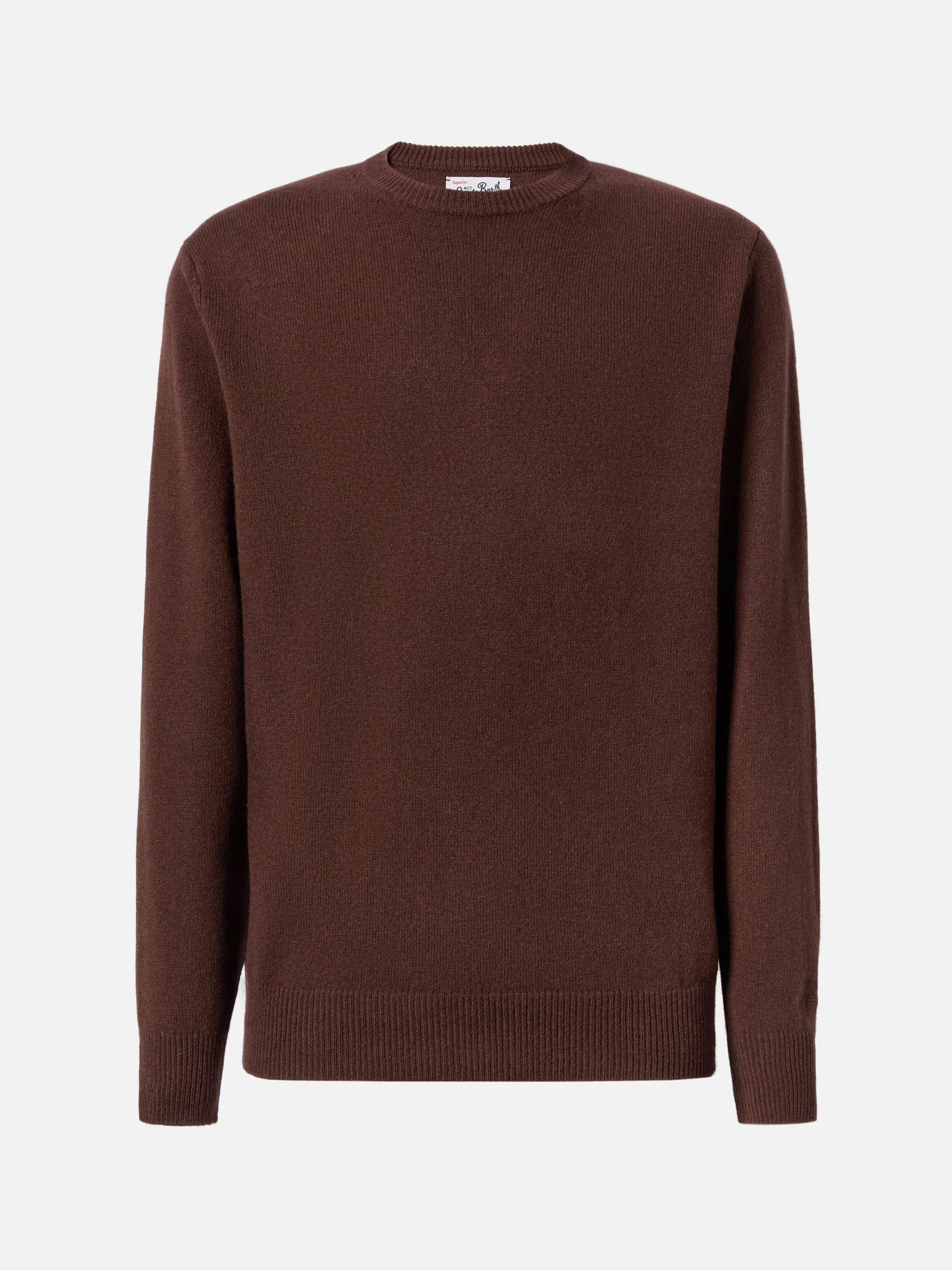 Regent 100% Lambswool Sweater In Brown __single__ Knitwear