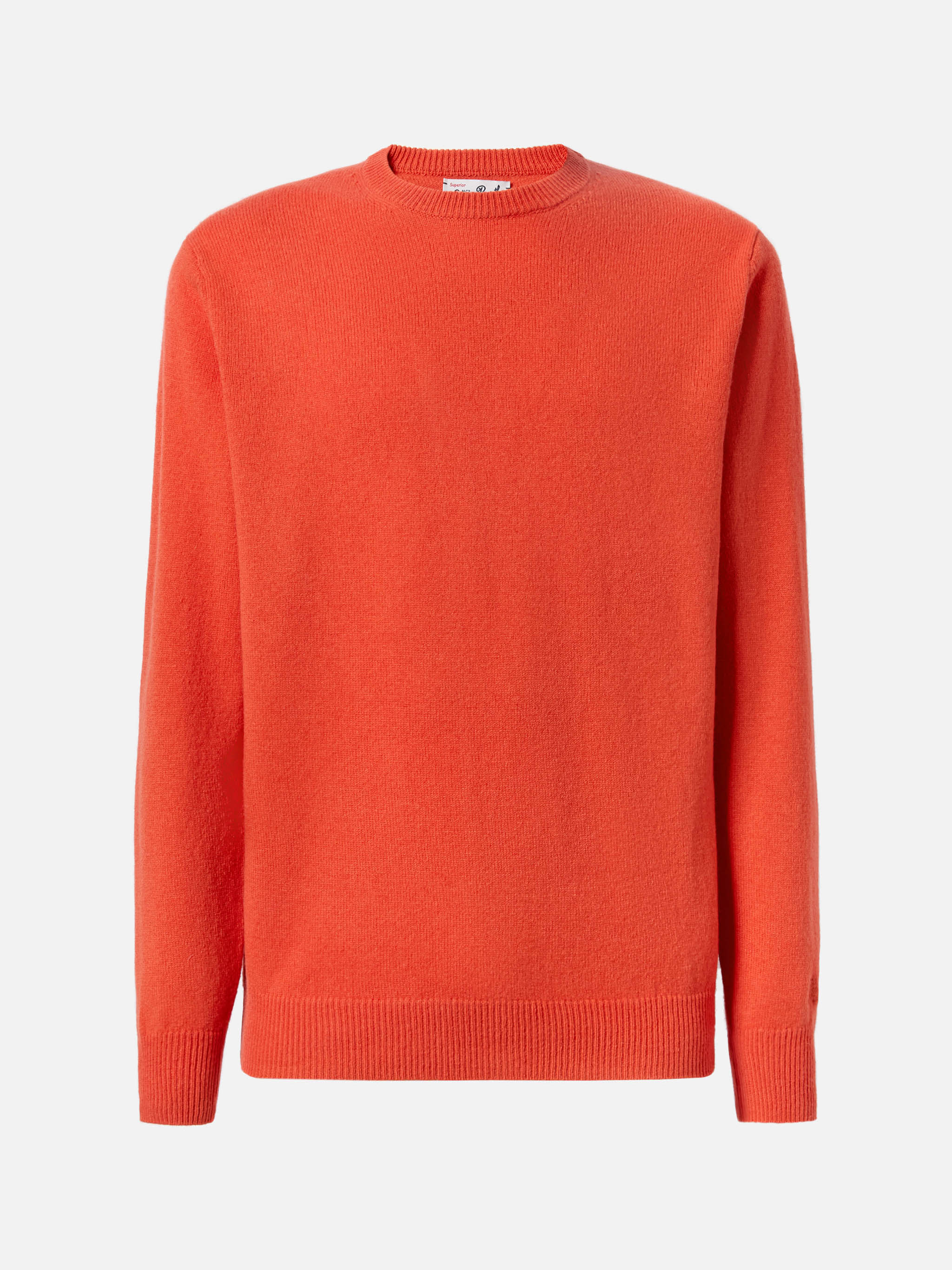 Regent Lambswool Sweater Orange